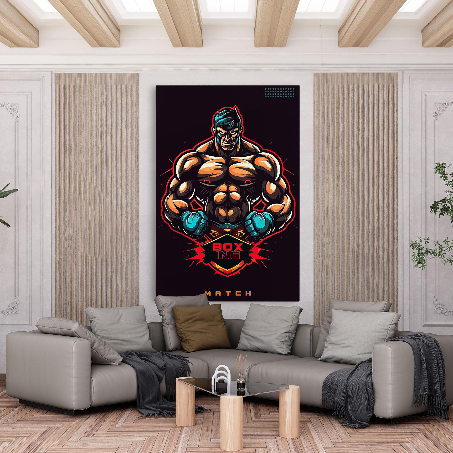 Vászonkép Light Blue Gloves mockup 6