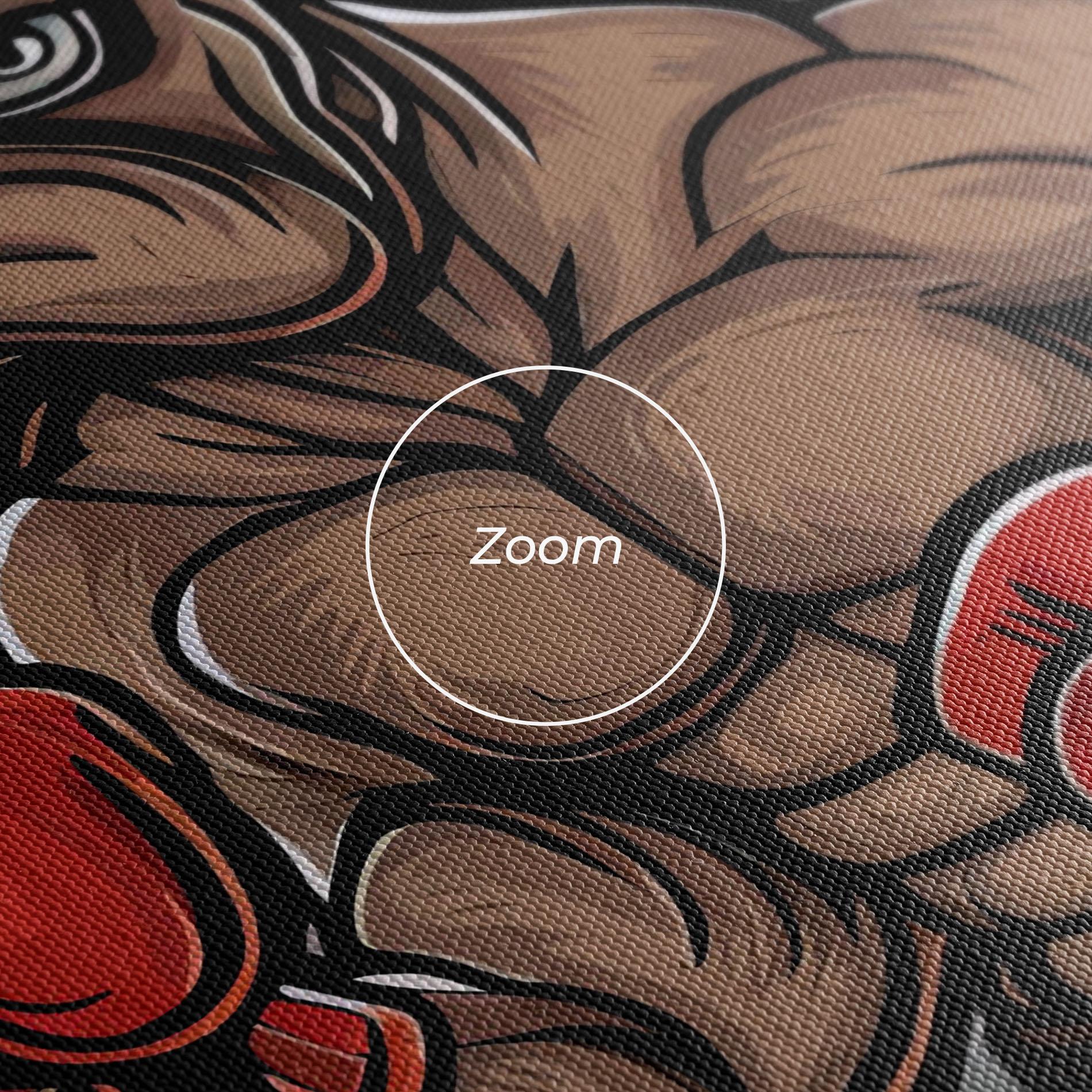 Vászonkép Boxer Dog mockup 3