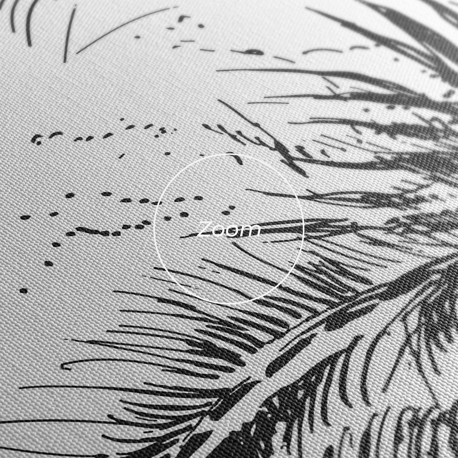 Vászonkép Grey Line Glove mockup 3