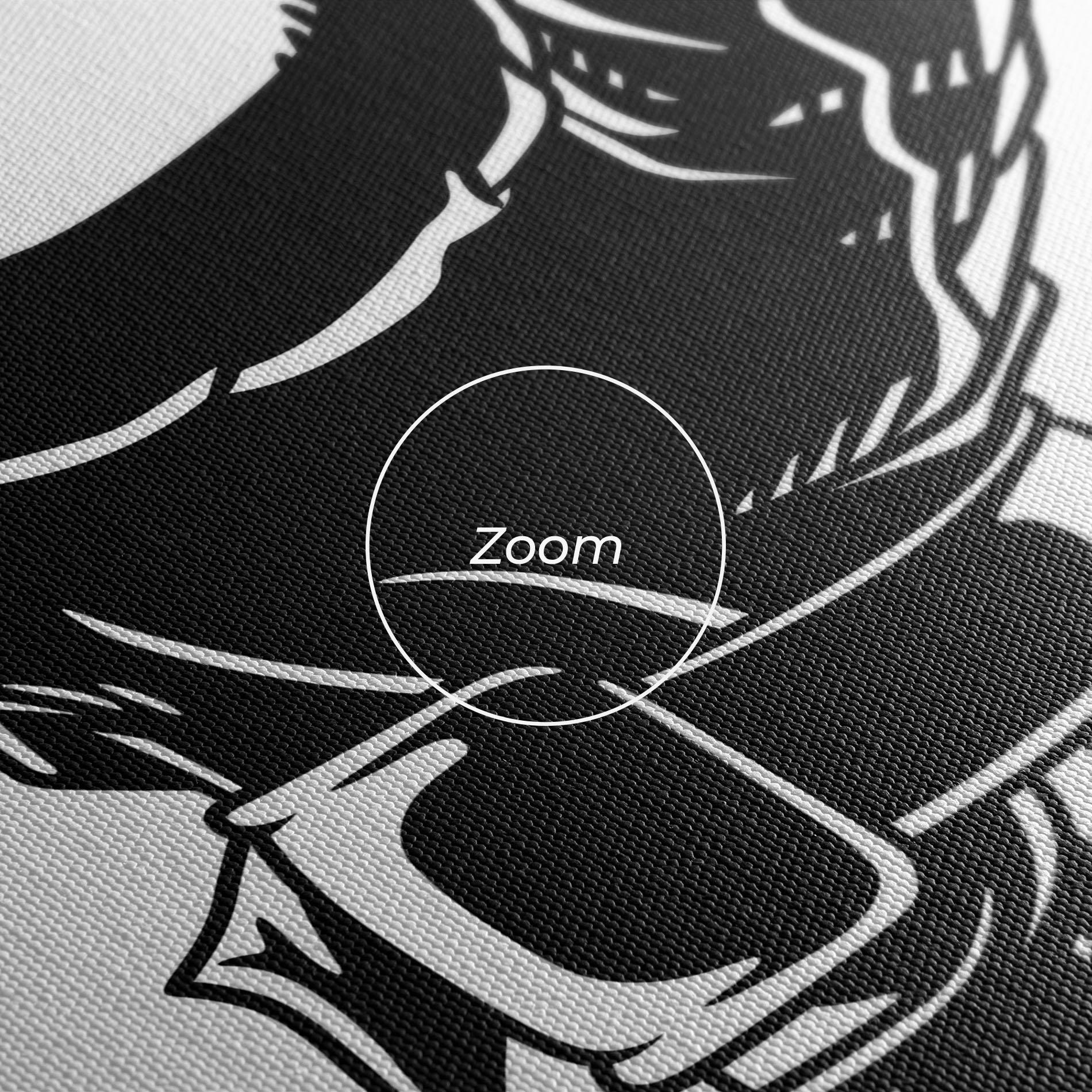 Vászonkép White Hand Boxing mockup 3