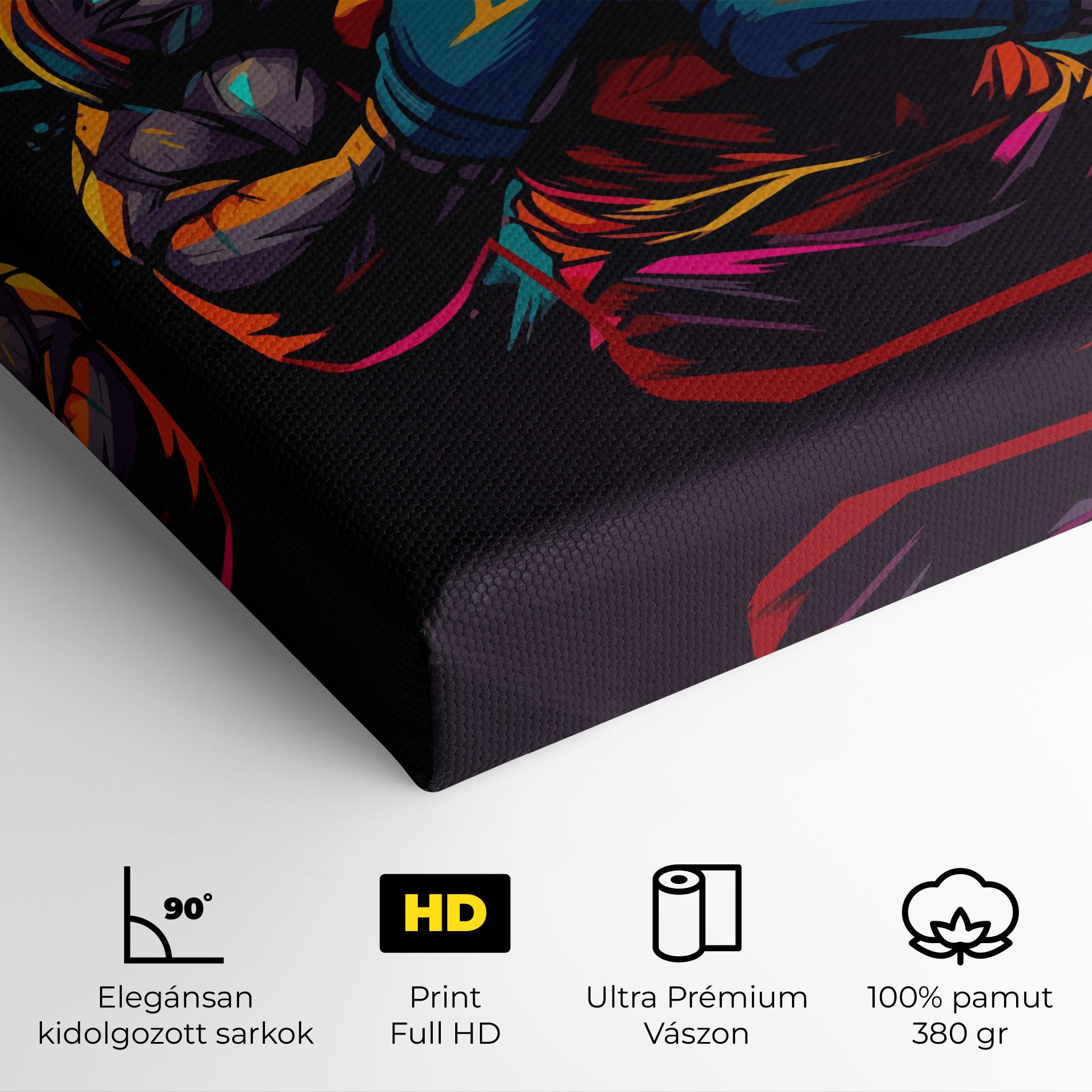 Vászonkép Boxing Strong mockup 4