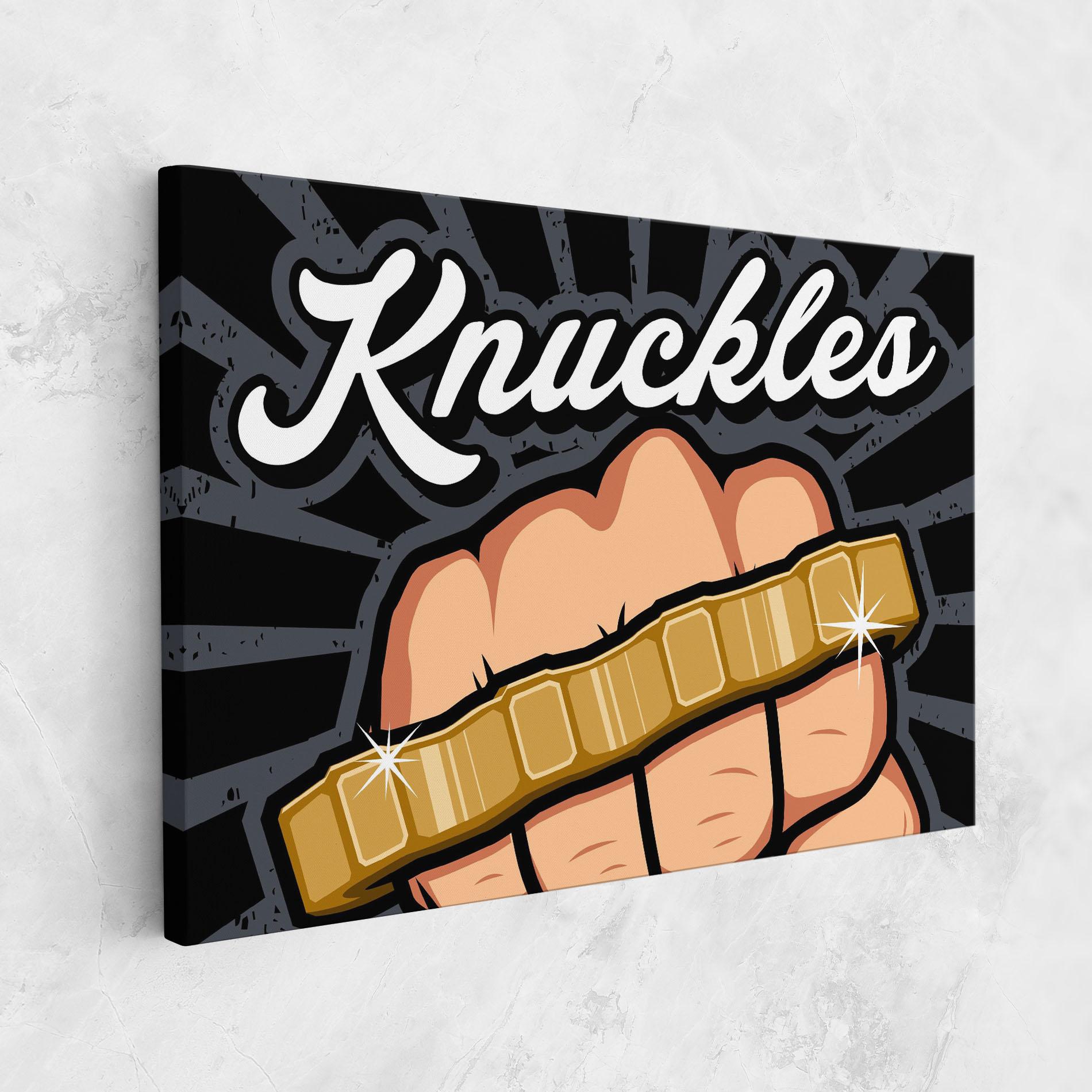Vászonkép Knuckles mockup 1