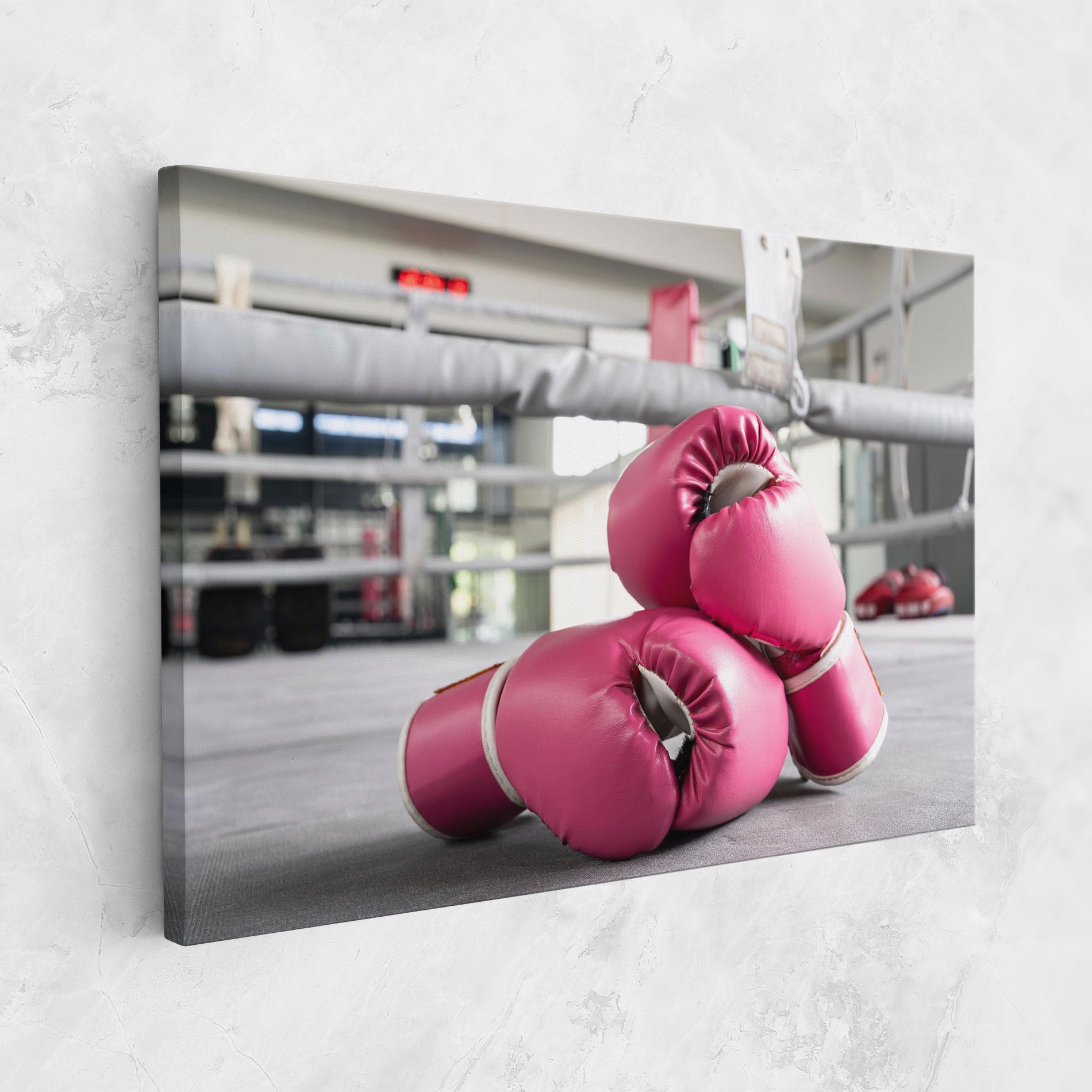 Pink Boxing Gloves mockup 1