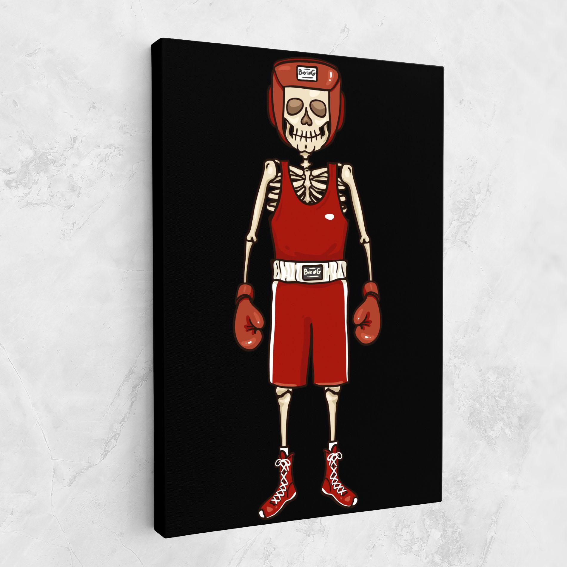 Vászonkép Bones Box mockup 1