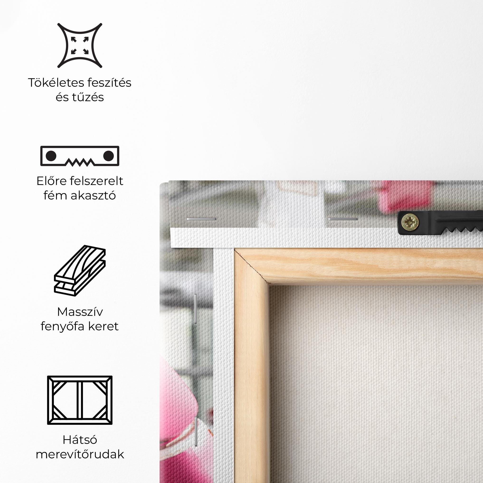 Vászonkép Pink Boxing Gloves mockup 5