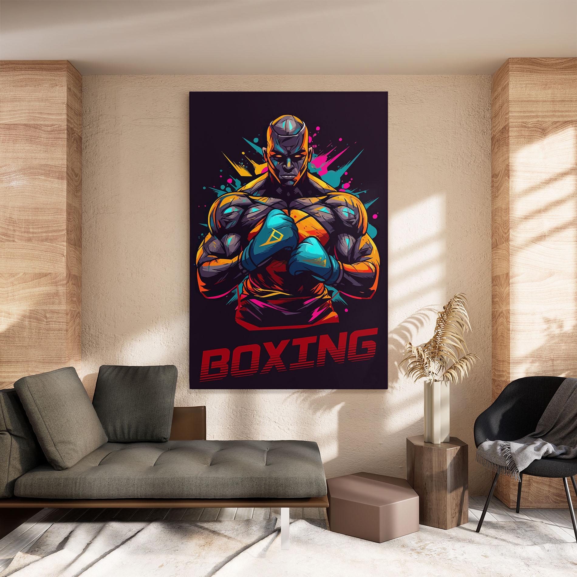 Vászonkép Boxing Strong mockup 8