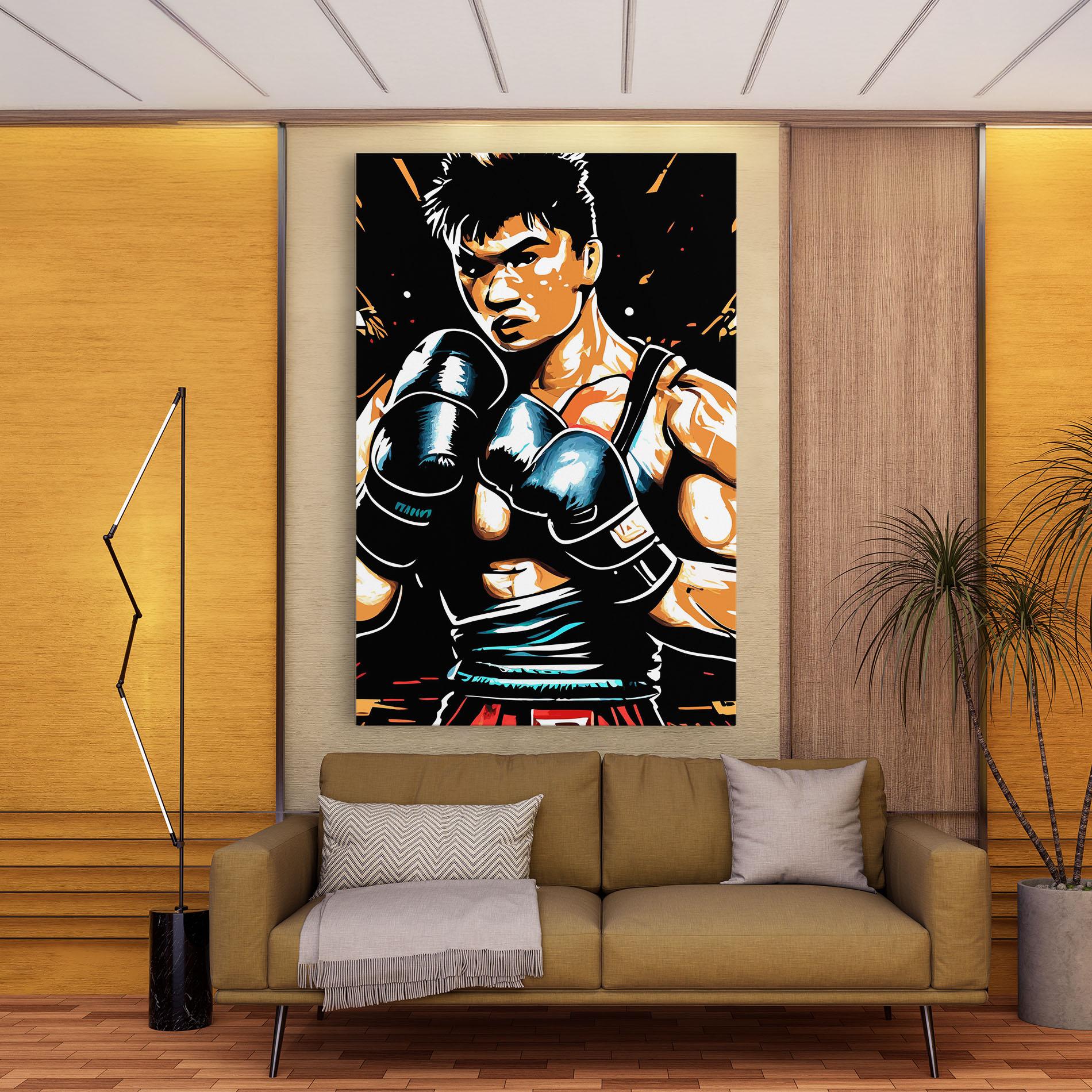 Vászonkép Video Box Game mockup 9