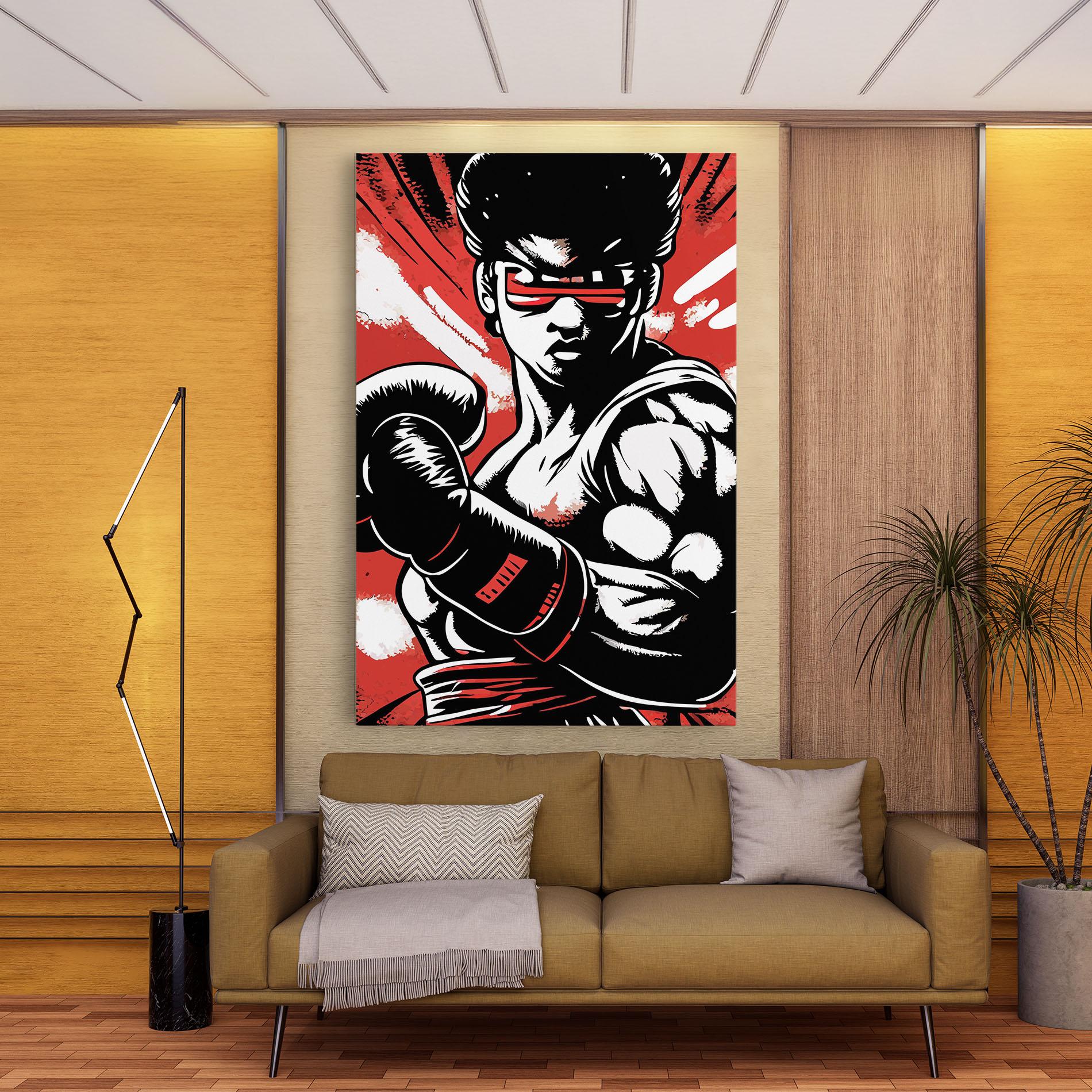 Vászonkép Video Game Box mockup 9