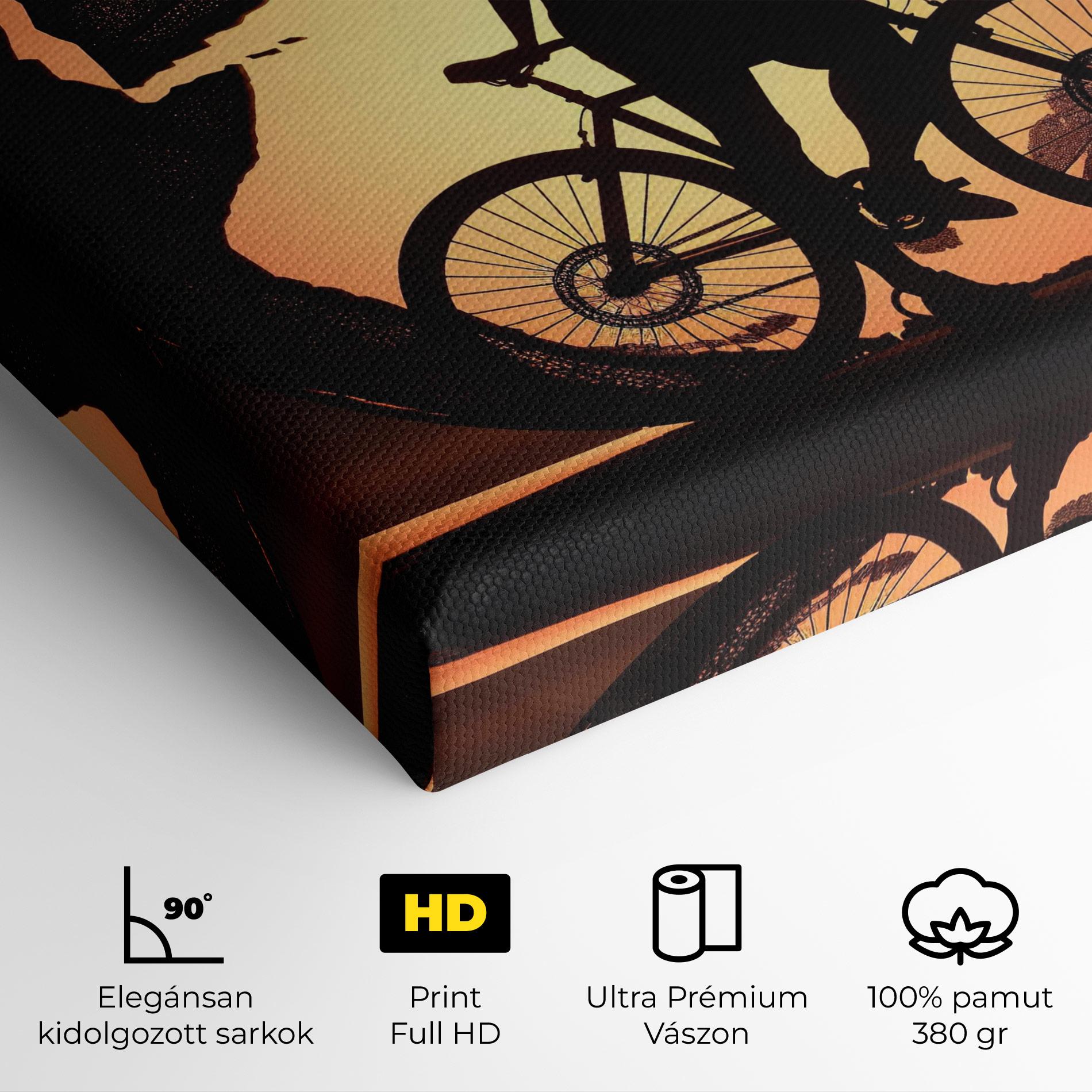 Vászonkép Globe Riding World mockup 4