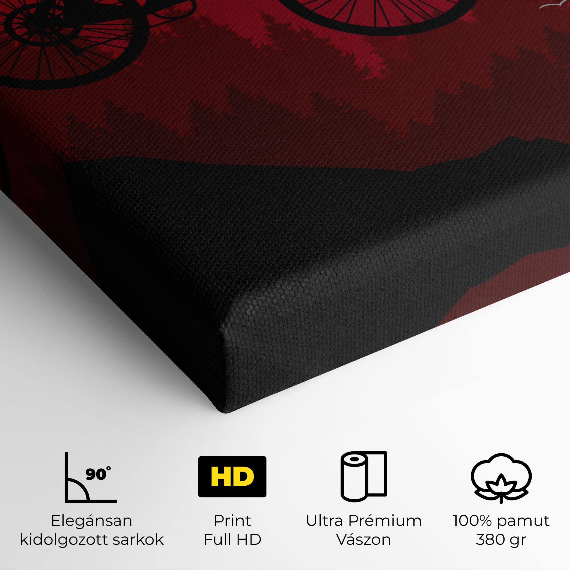 Mountain Bike Sunset mockup 4