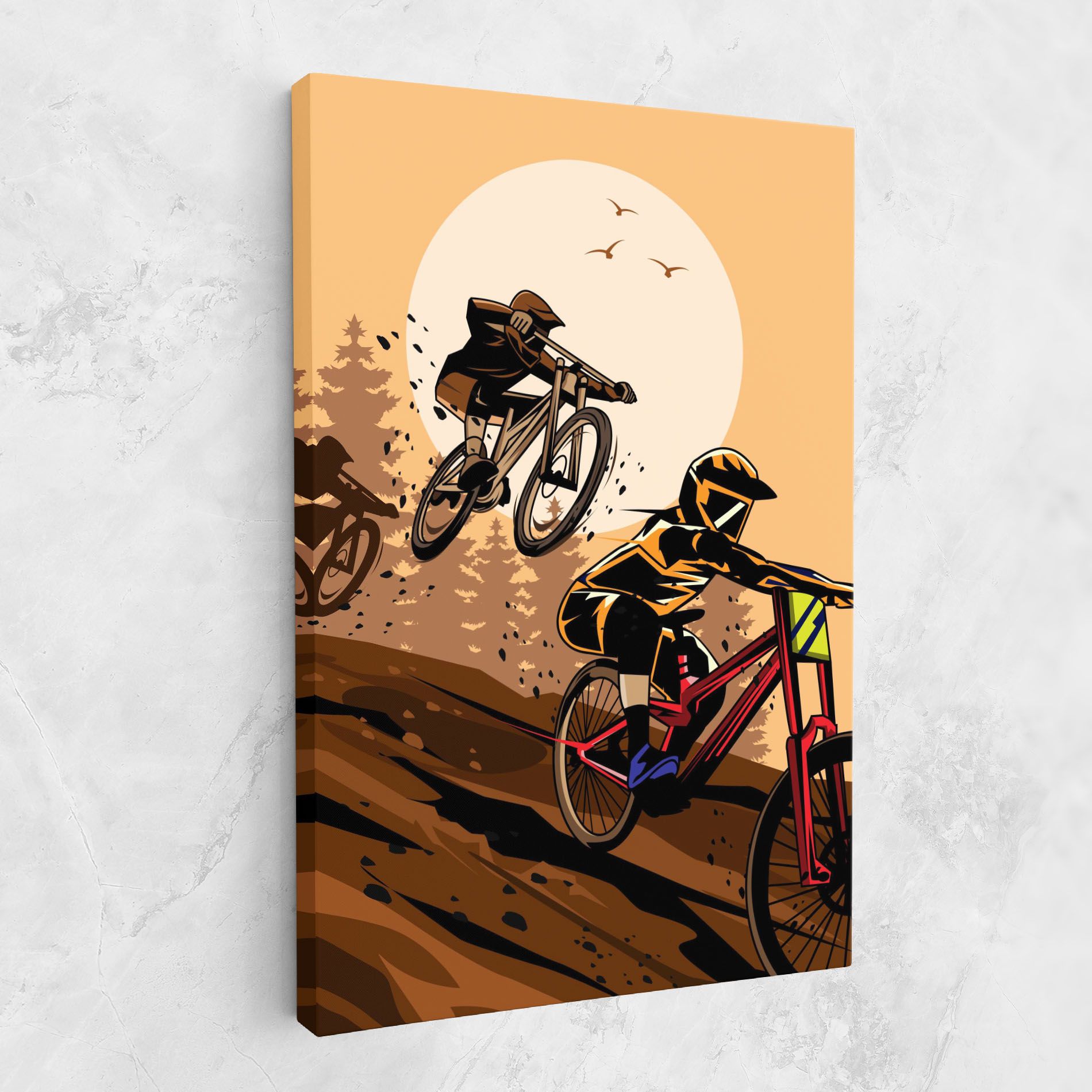 Downhill Bike mockup 1