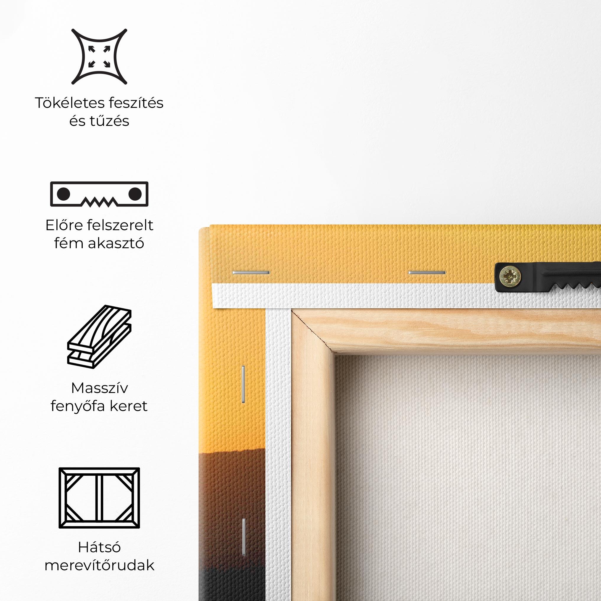 Vászonkép Mtb Silhouette View mockup 5