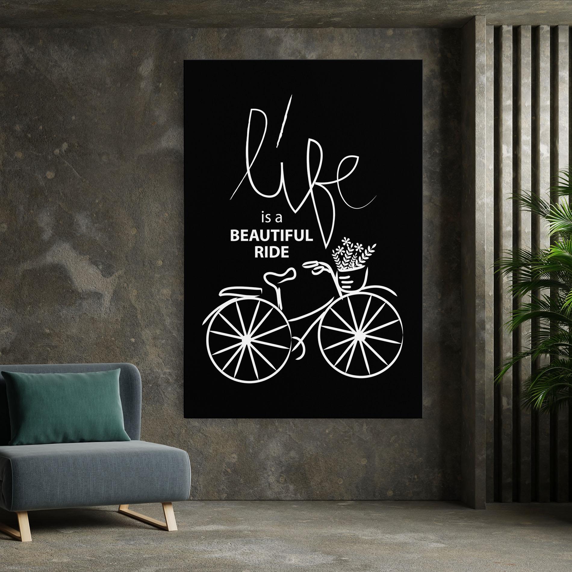 Vászonkép Beautiful Ride mockup 7