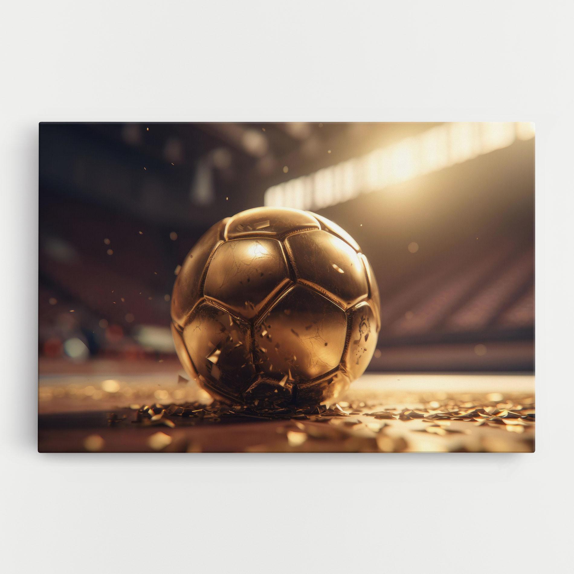 Vászonkép Award For Football mockup 0