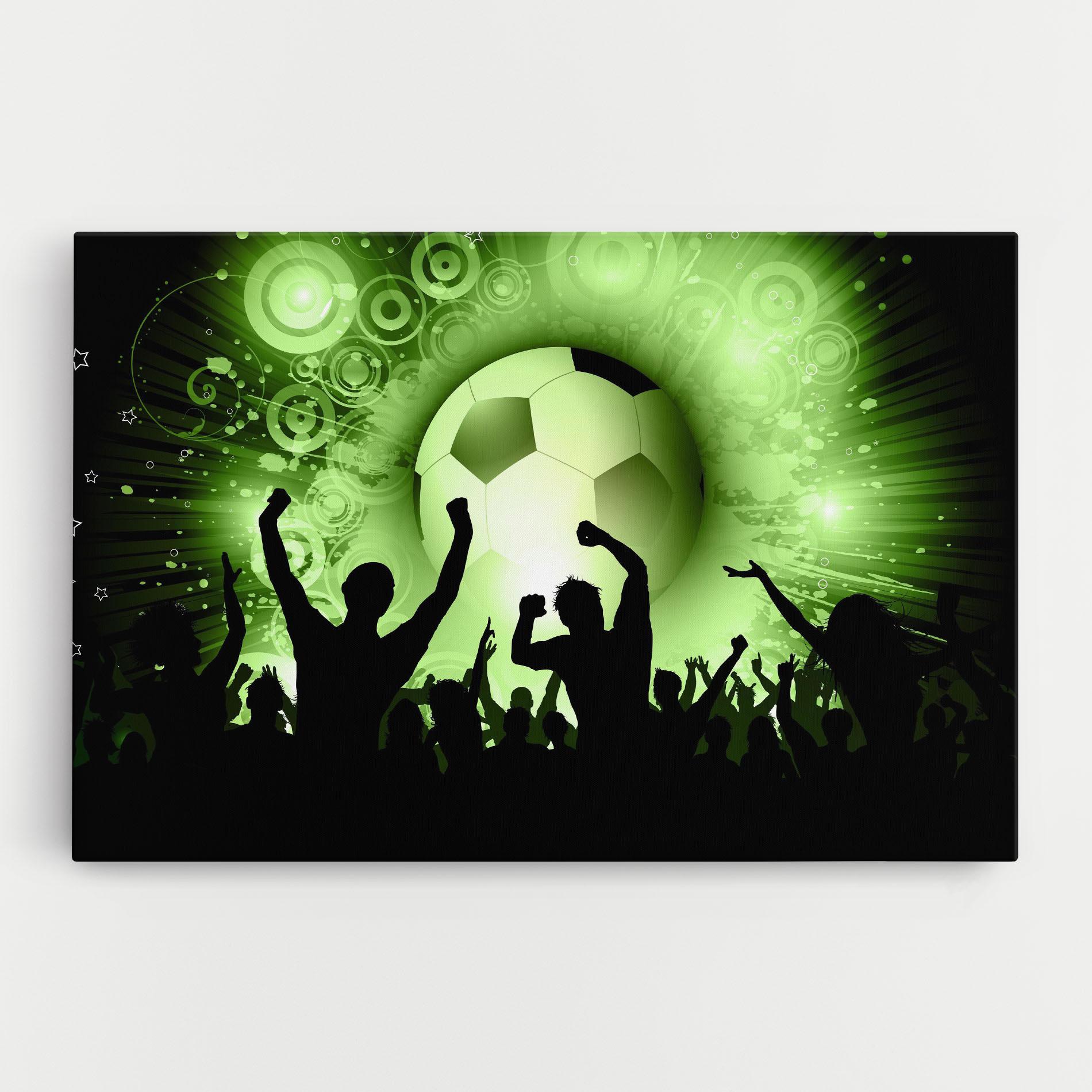 Vászonkép Football Crowd mockup 0