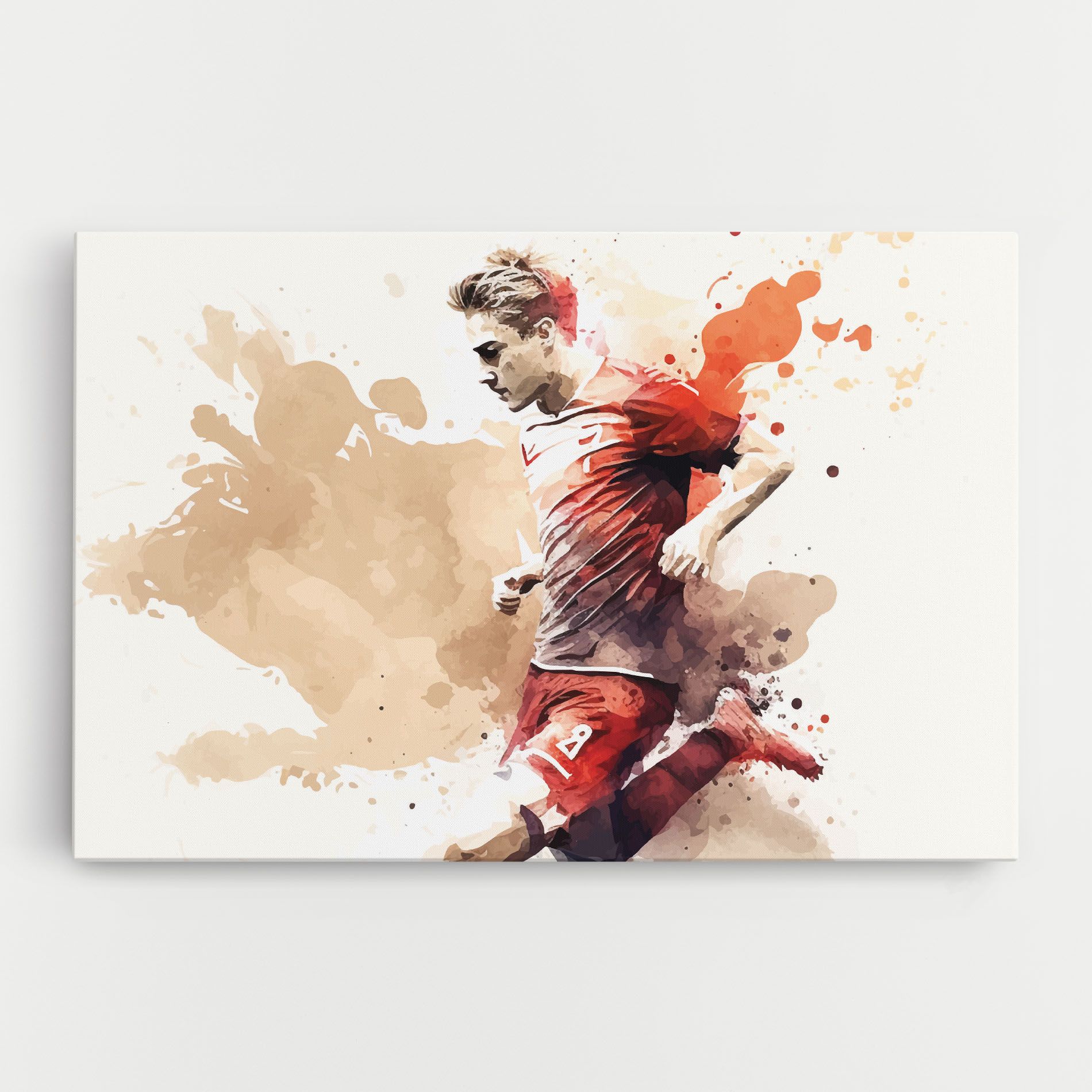 Football Red Cream mockup 0