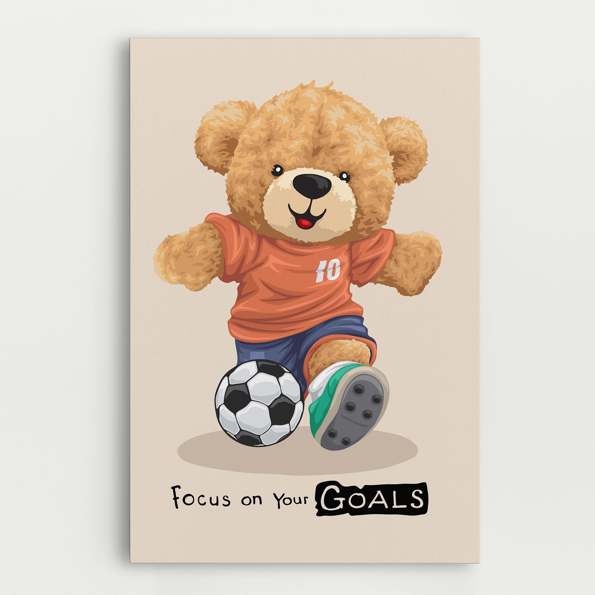 Vászonkép Goals Focus mockup 0