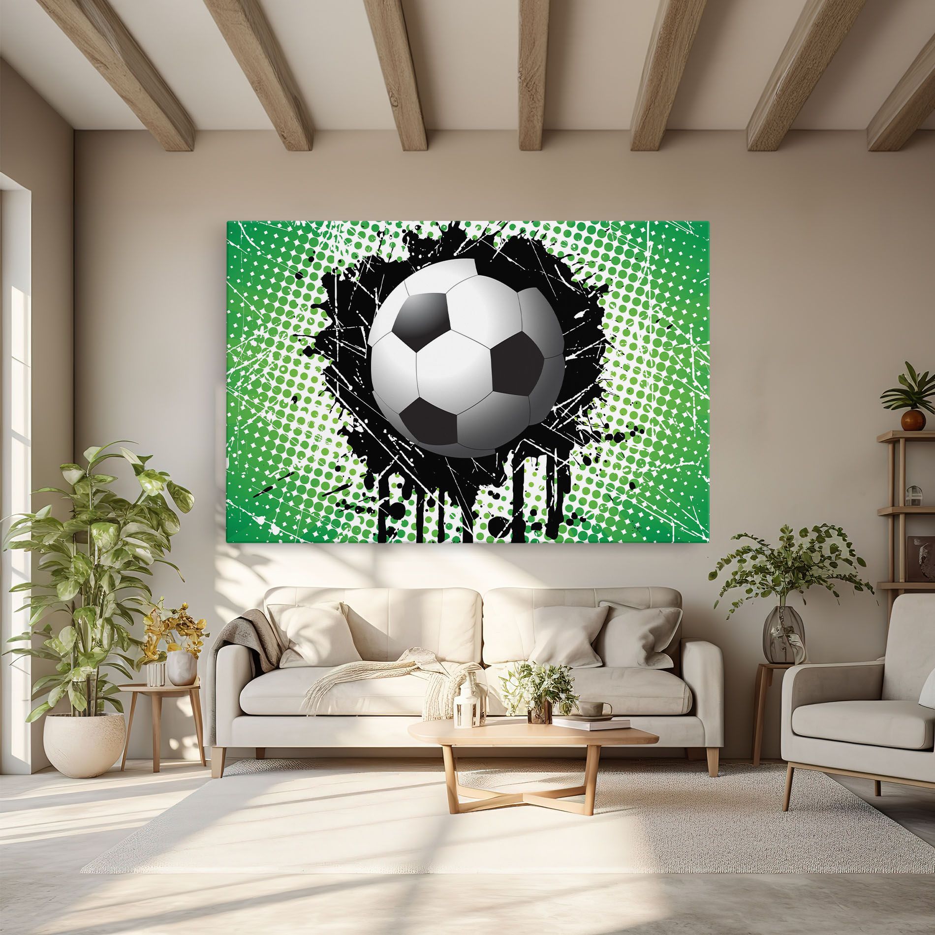 Green Black Football mockup 6