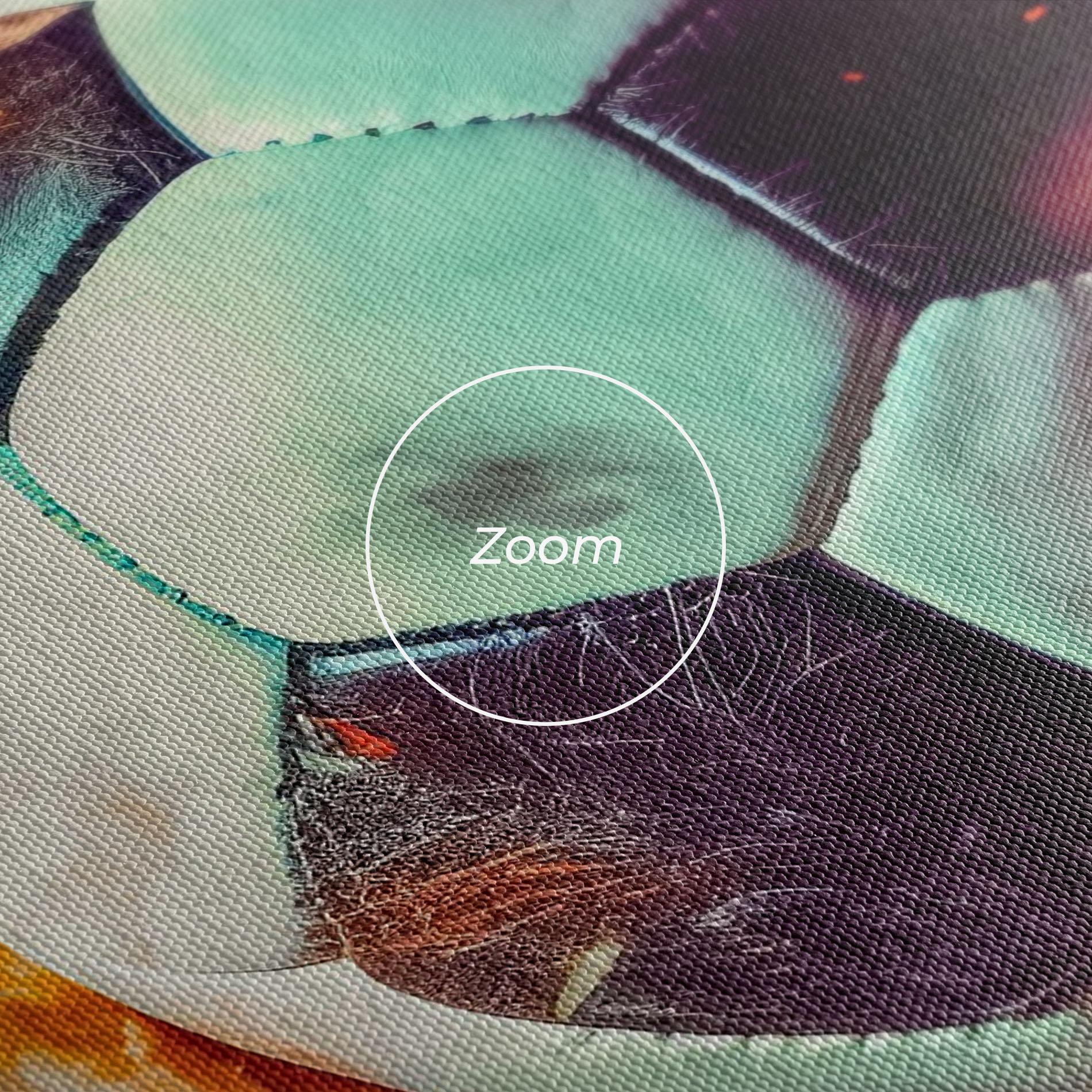 Vászonkép Football Explosion mockup 3