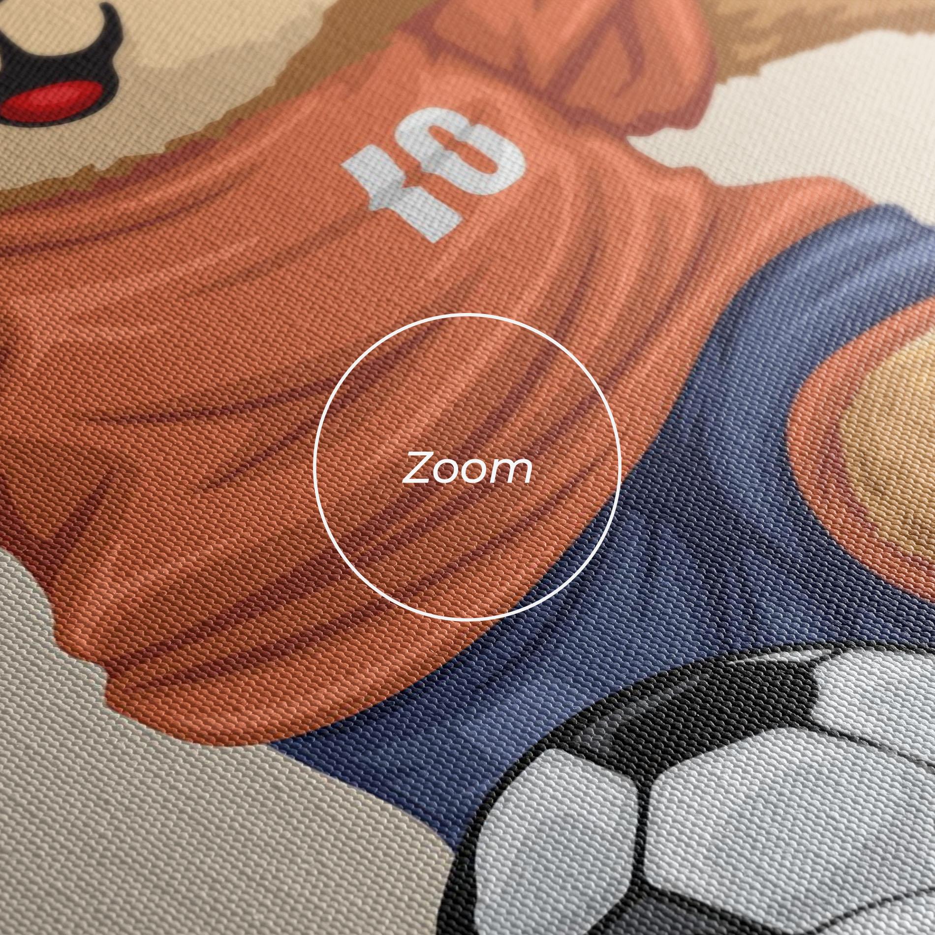 Vászonkép Goals Focus mockup 3