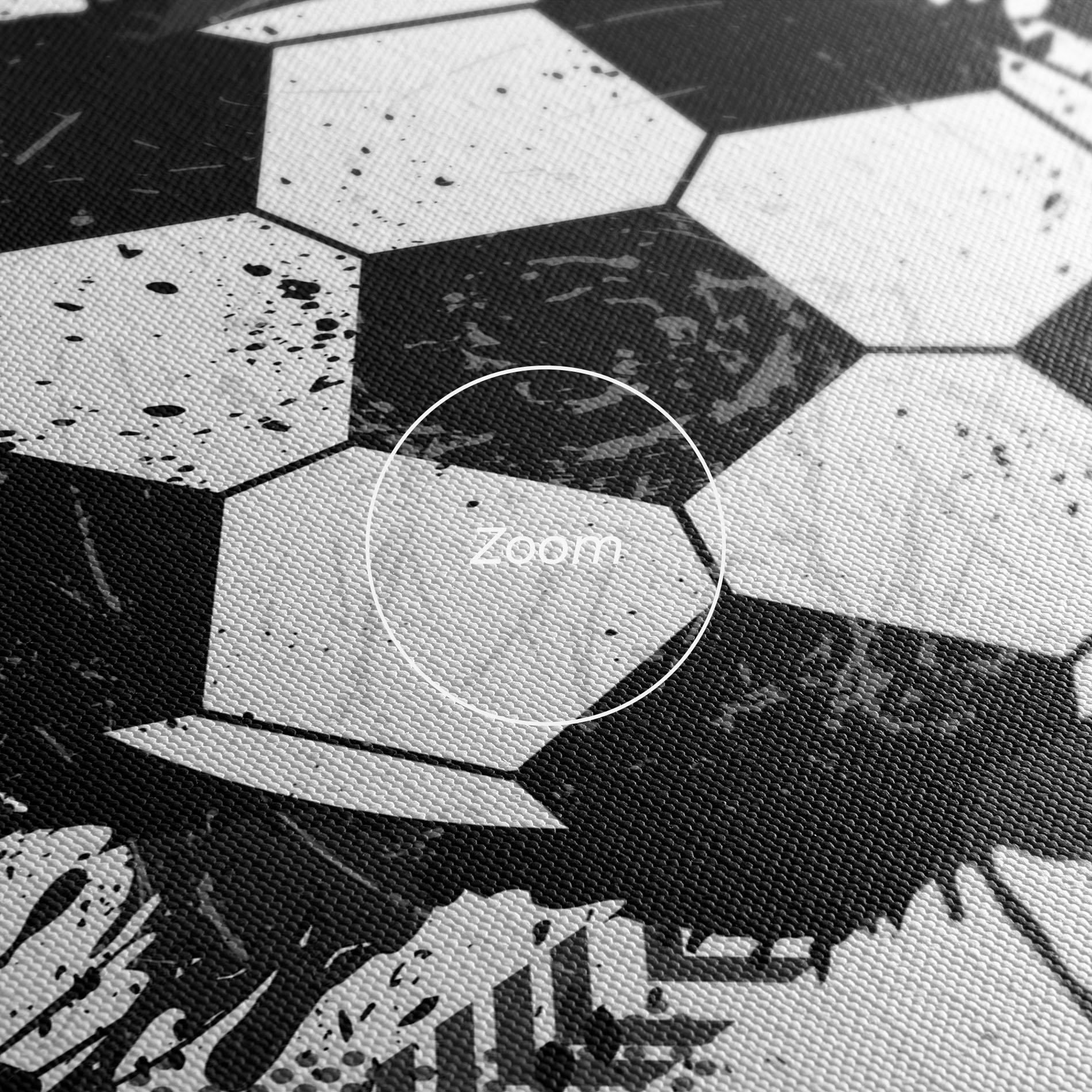 Vászonkép Grey Foodball mockup 3