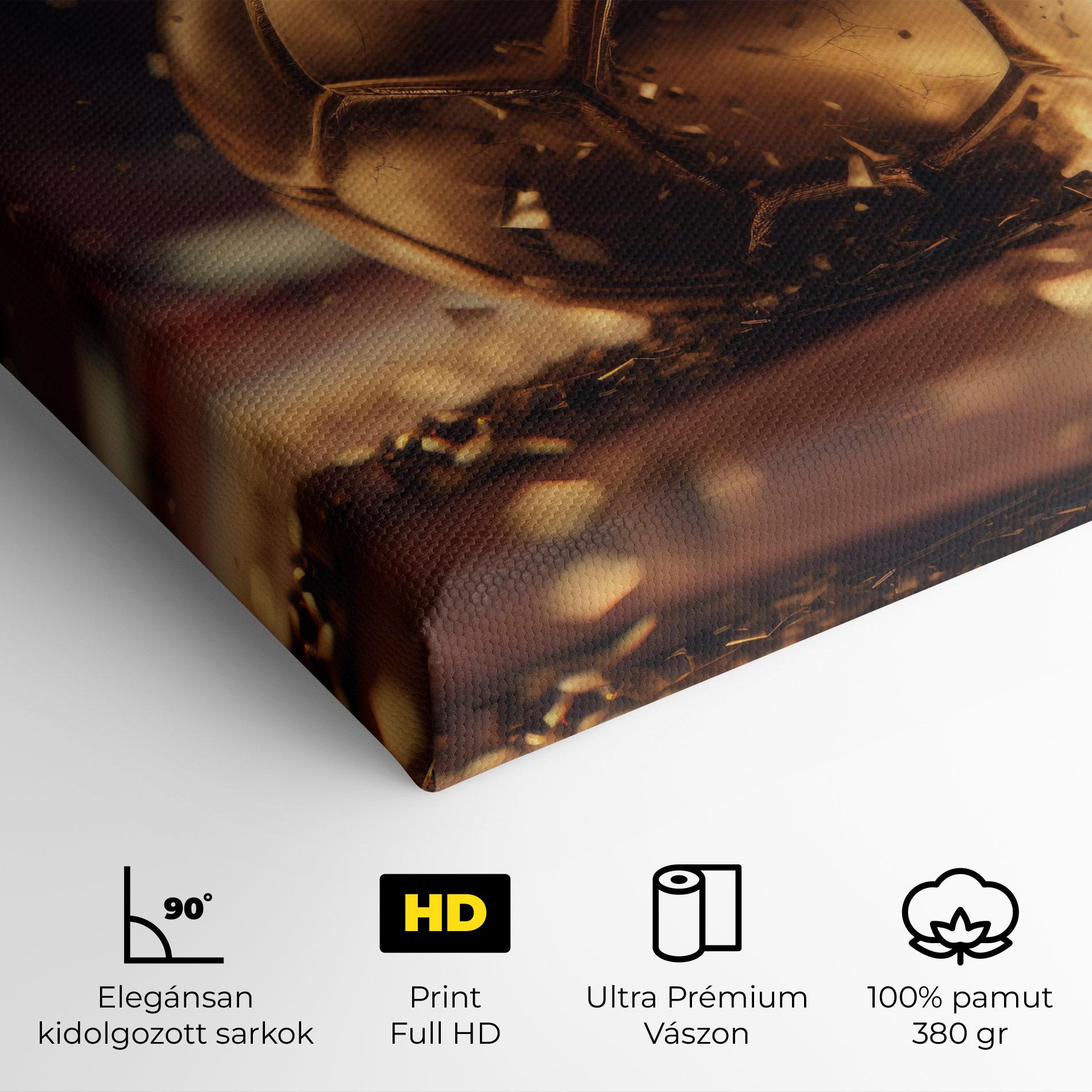 Vászonkép Award For Football mockup 4