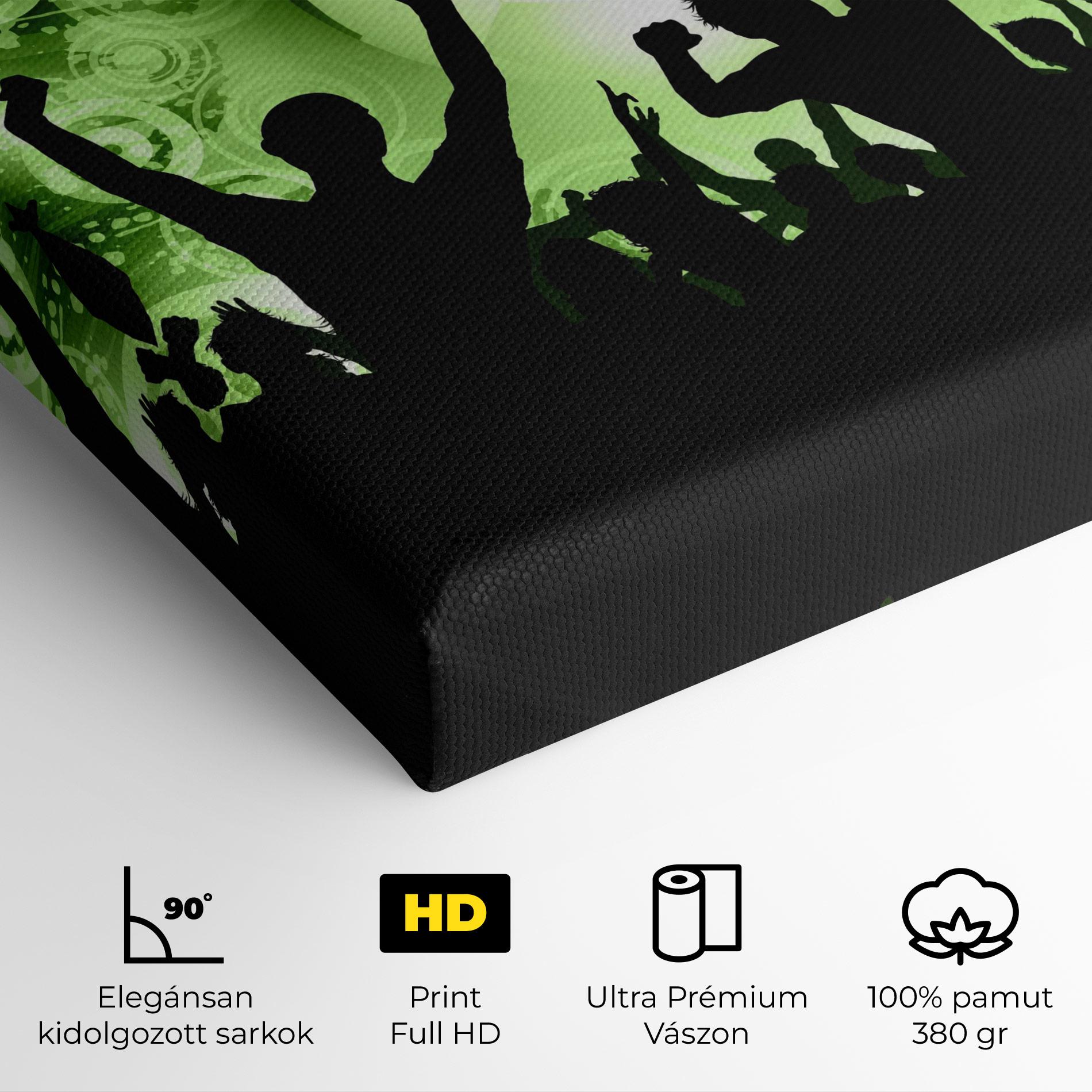 Vászonkép Football Crowd mockup 4