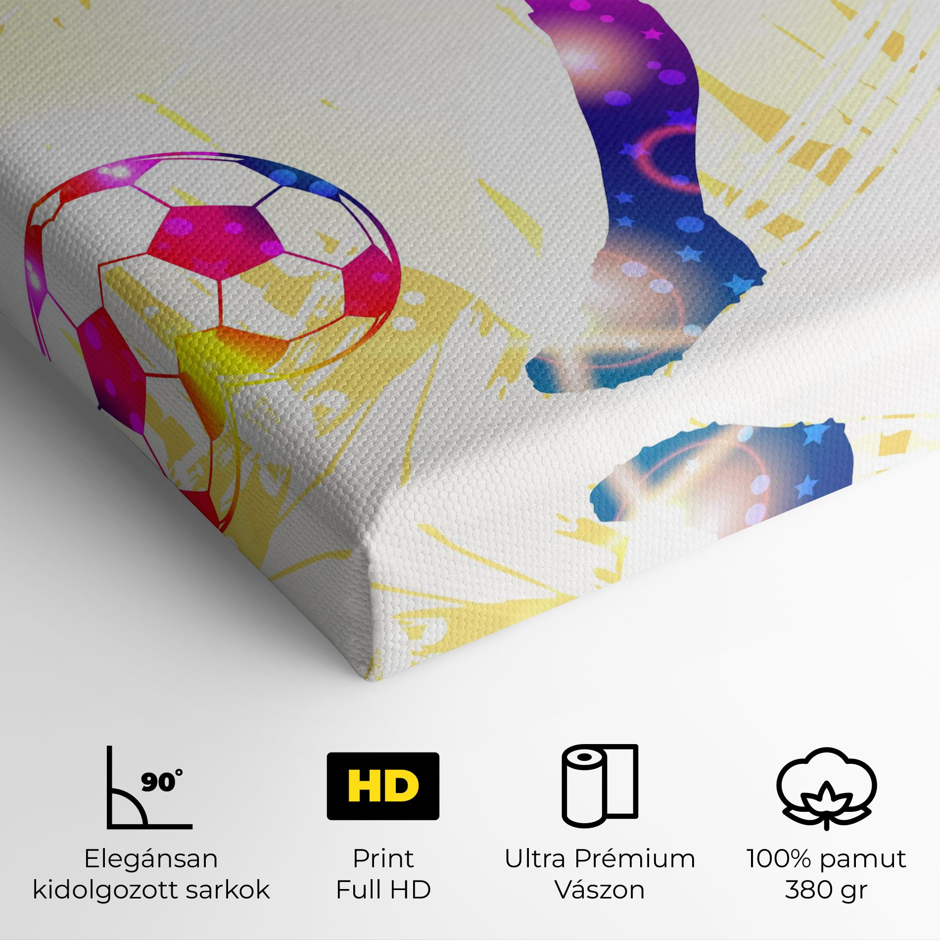 Football Gold Art mockup 4