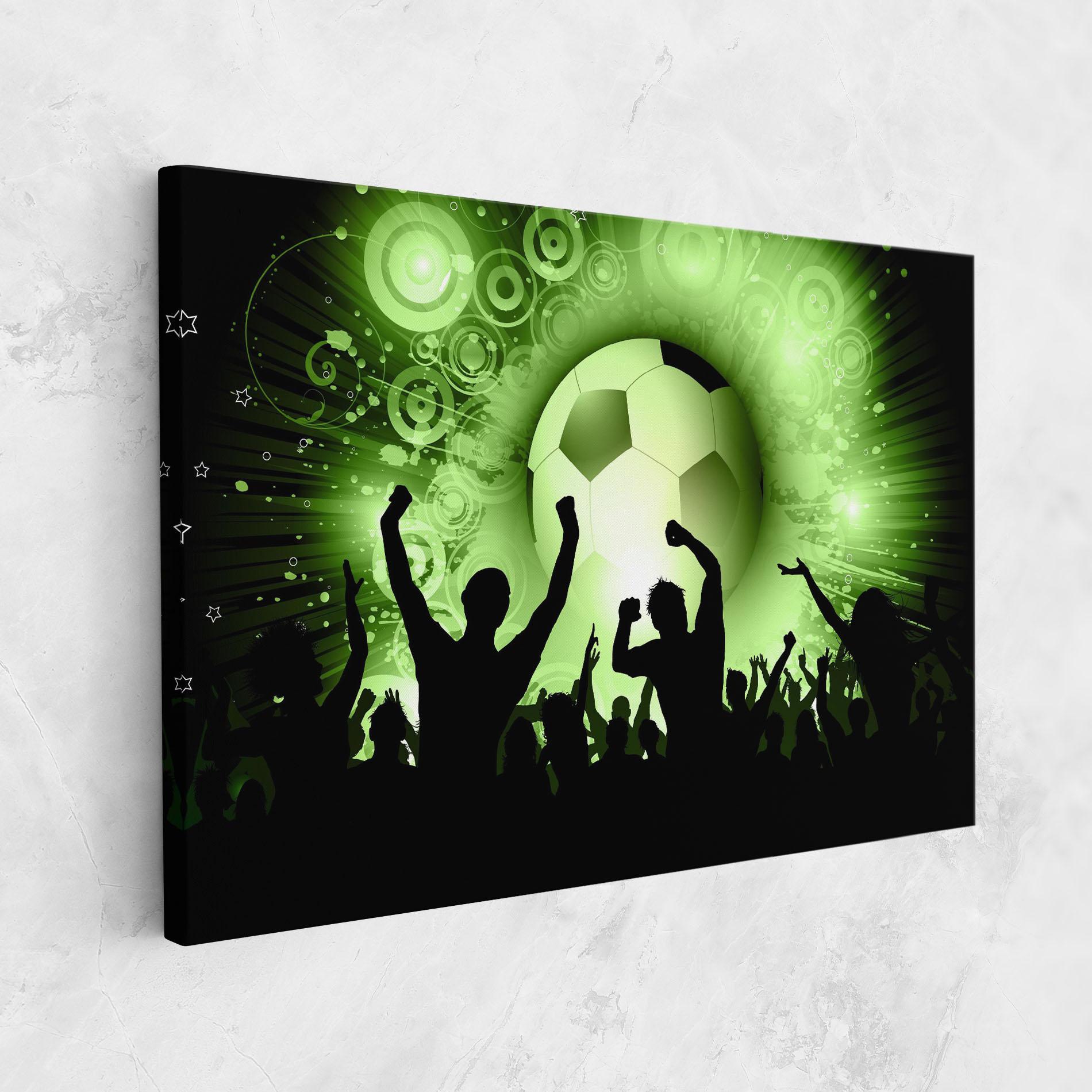 Vászonkép Football Crowd mockup 1