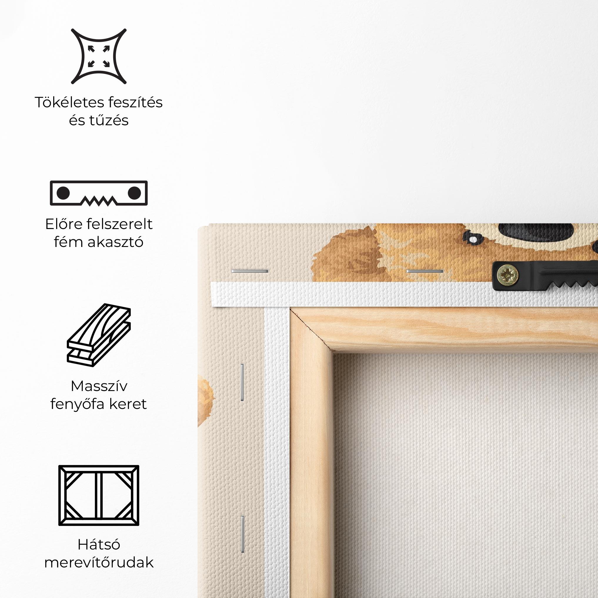 Vászonkép Goals Focus mockup 5