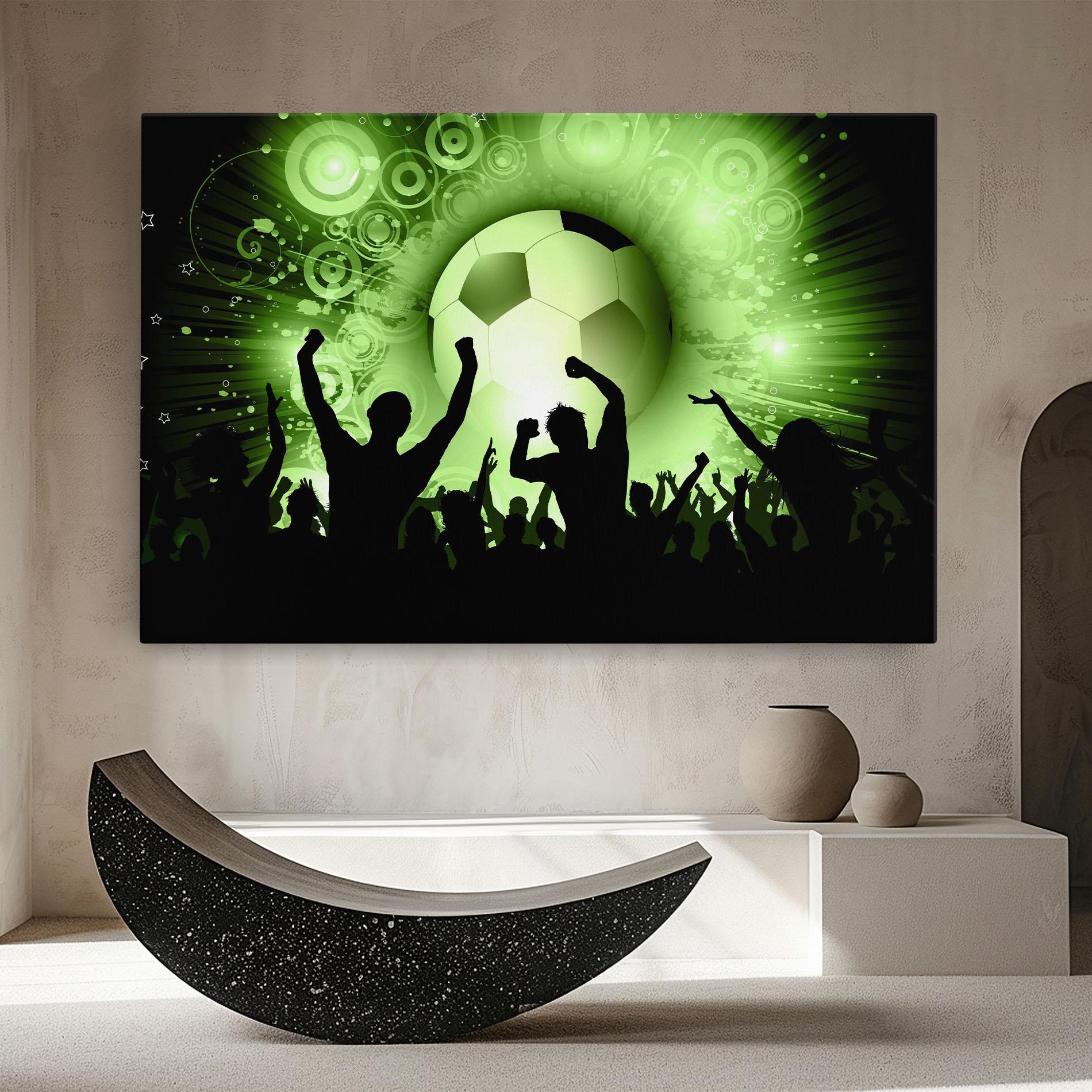 Vászonkép Football Crowd mockup 8