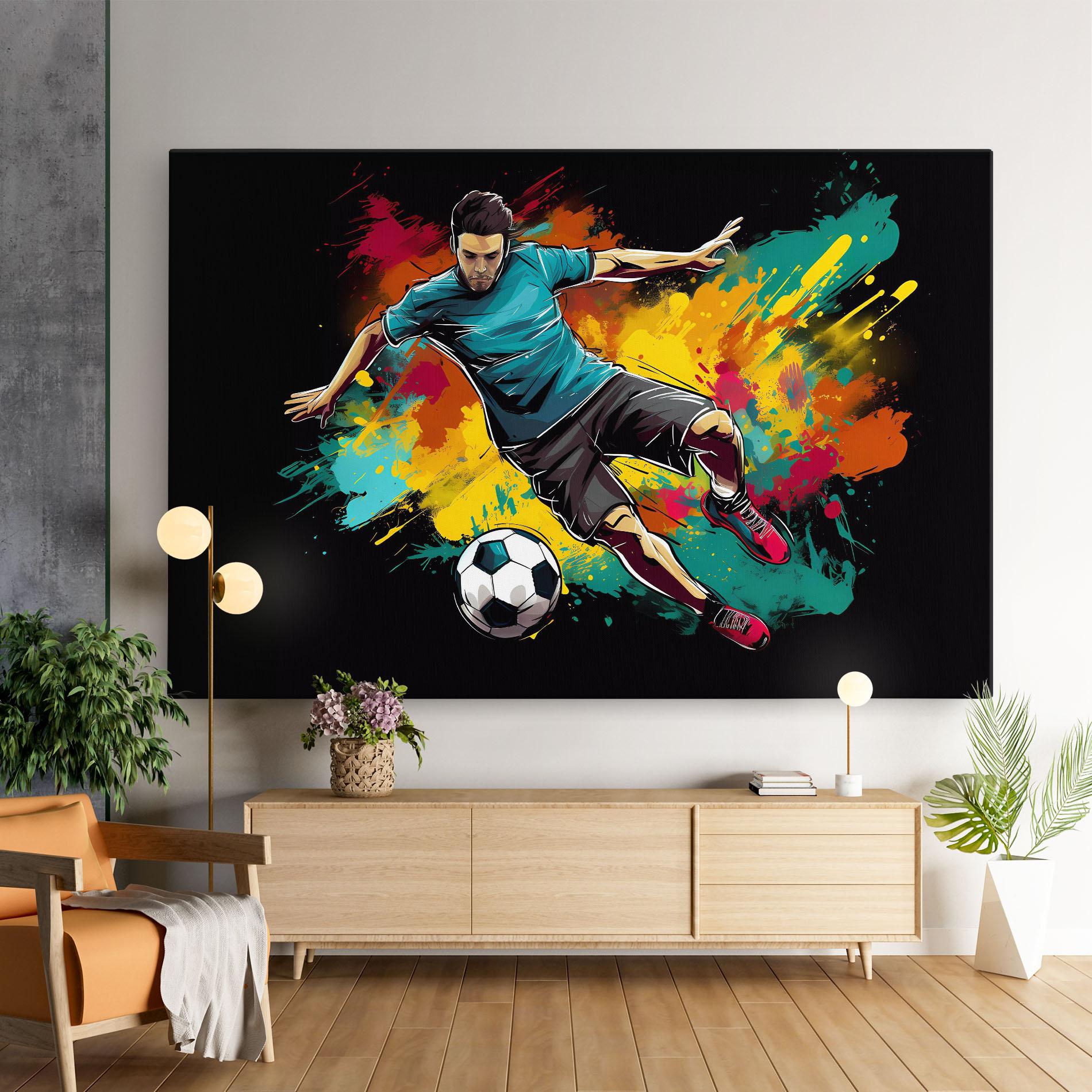 Vászonkép Foot Force mockup 9