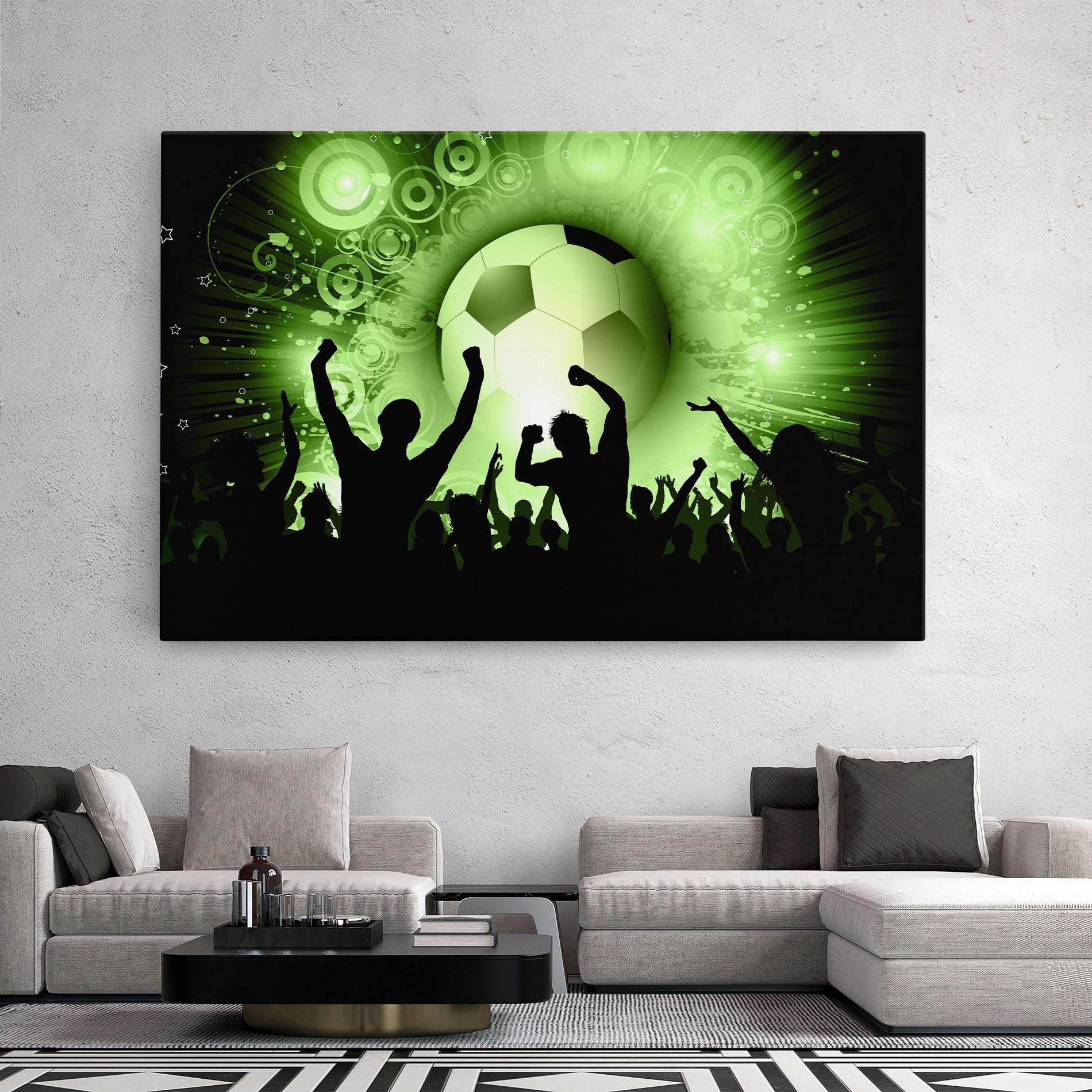 Vászonkép Football Crowd mockup 2