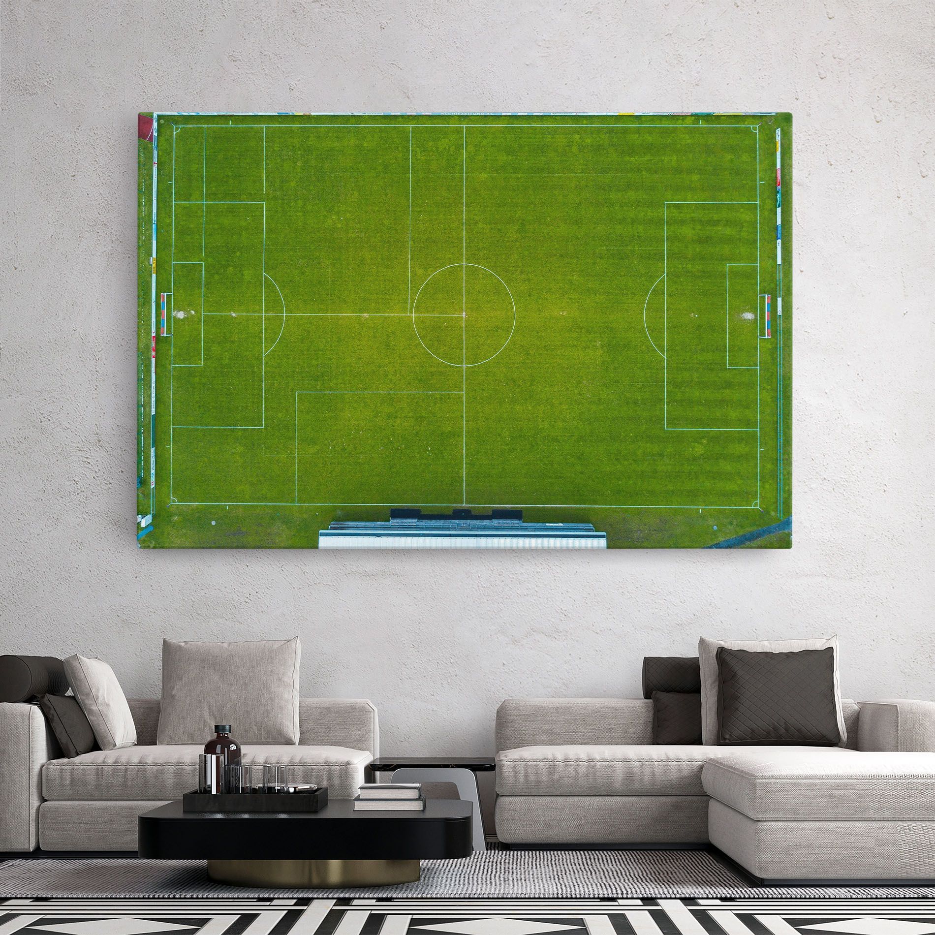 Green Football Field mockup 2