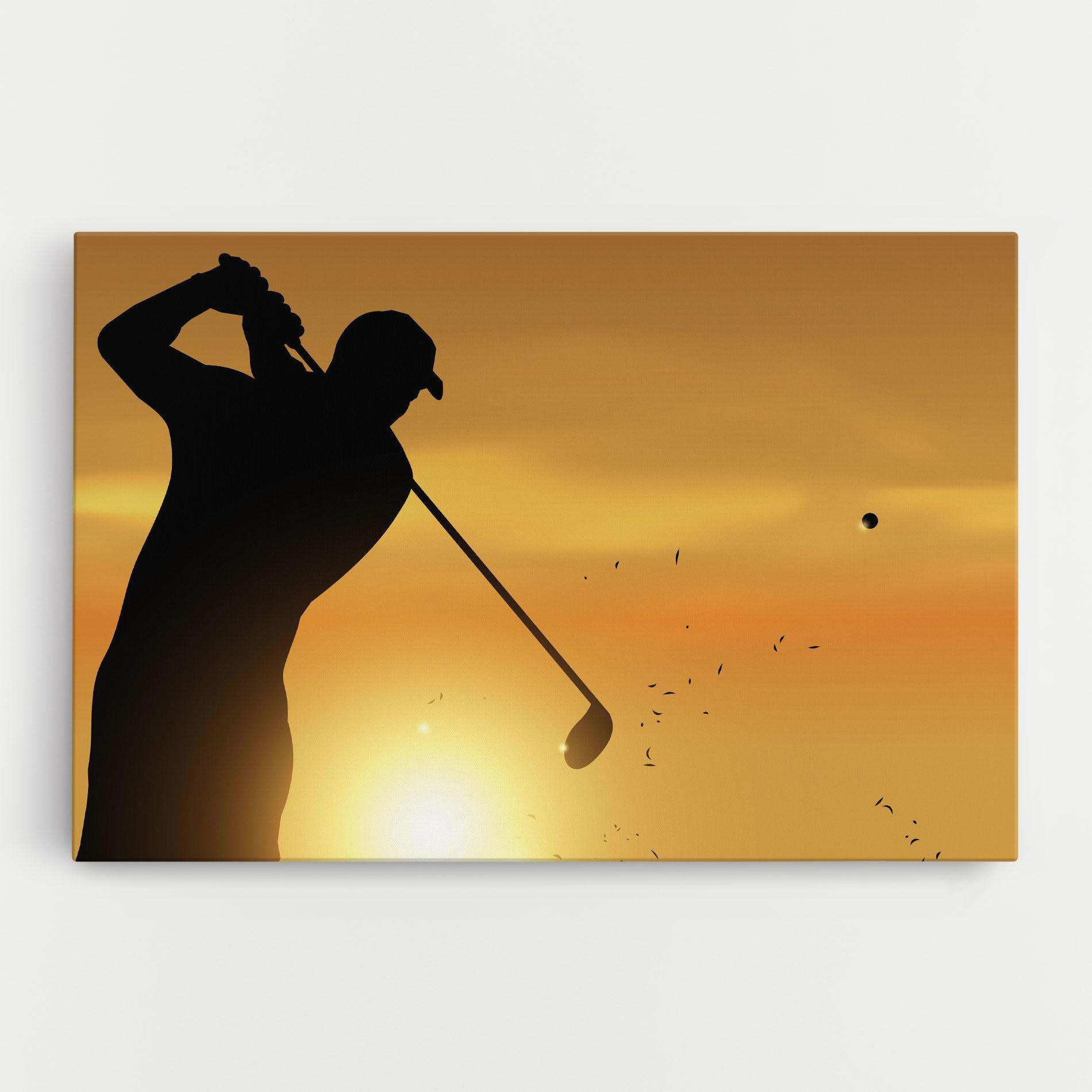 Vászonkép Gold Sunrise mockup 0