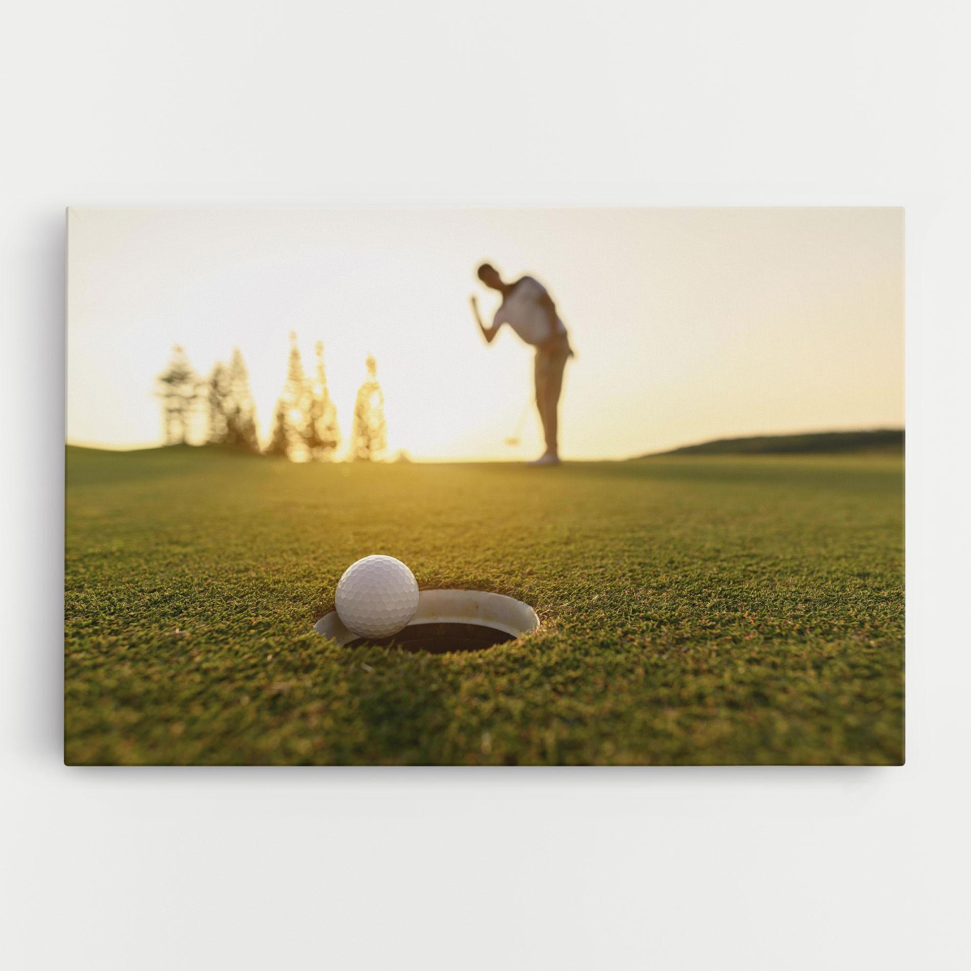 Vászonkép Golfer Concept mockup 0