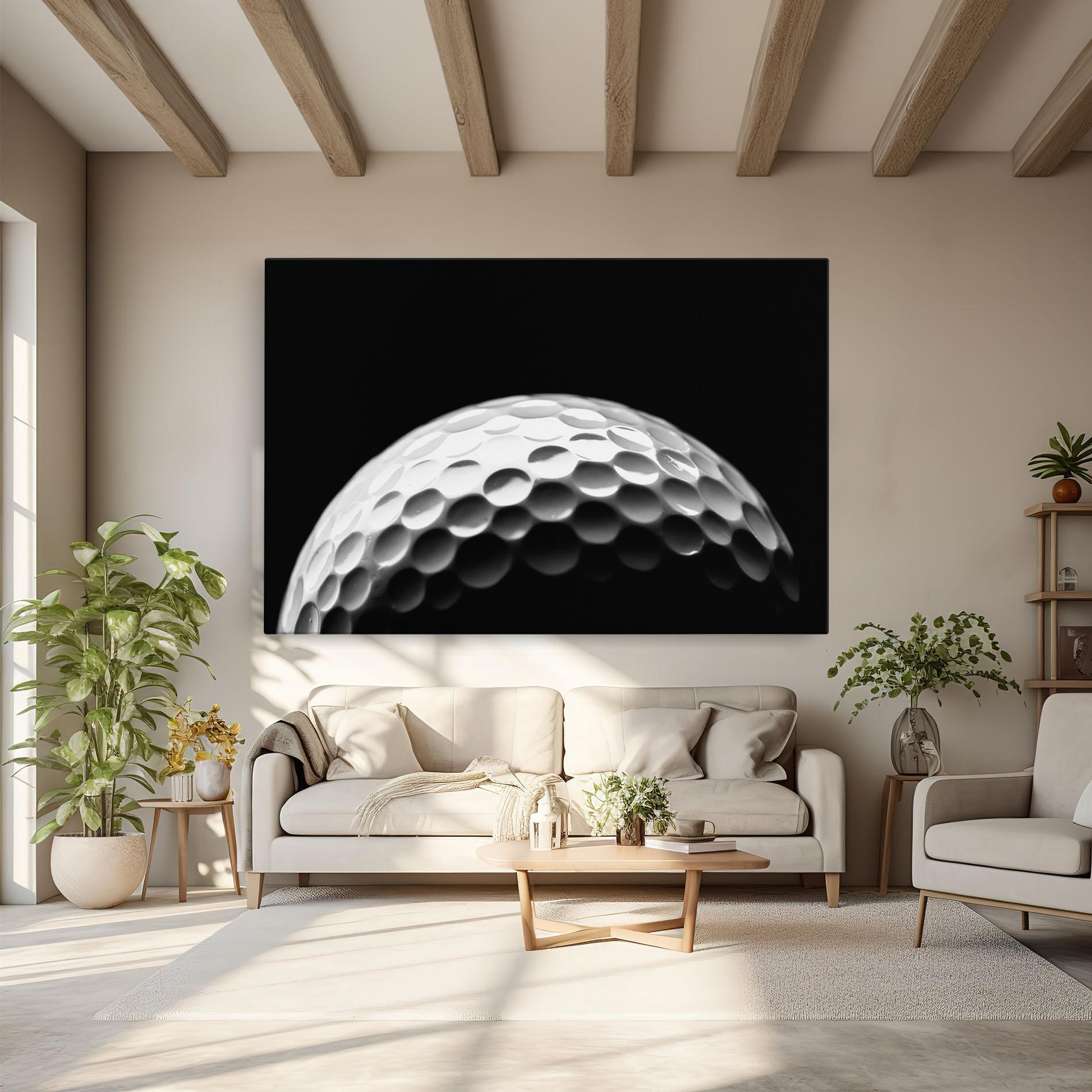 Vászonkép Golf Ball Close Up mockup 6