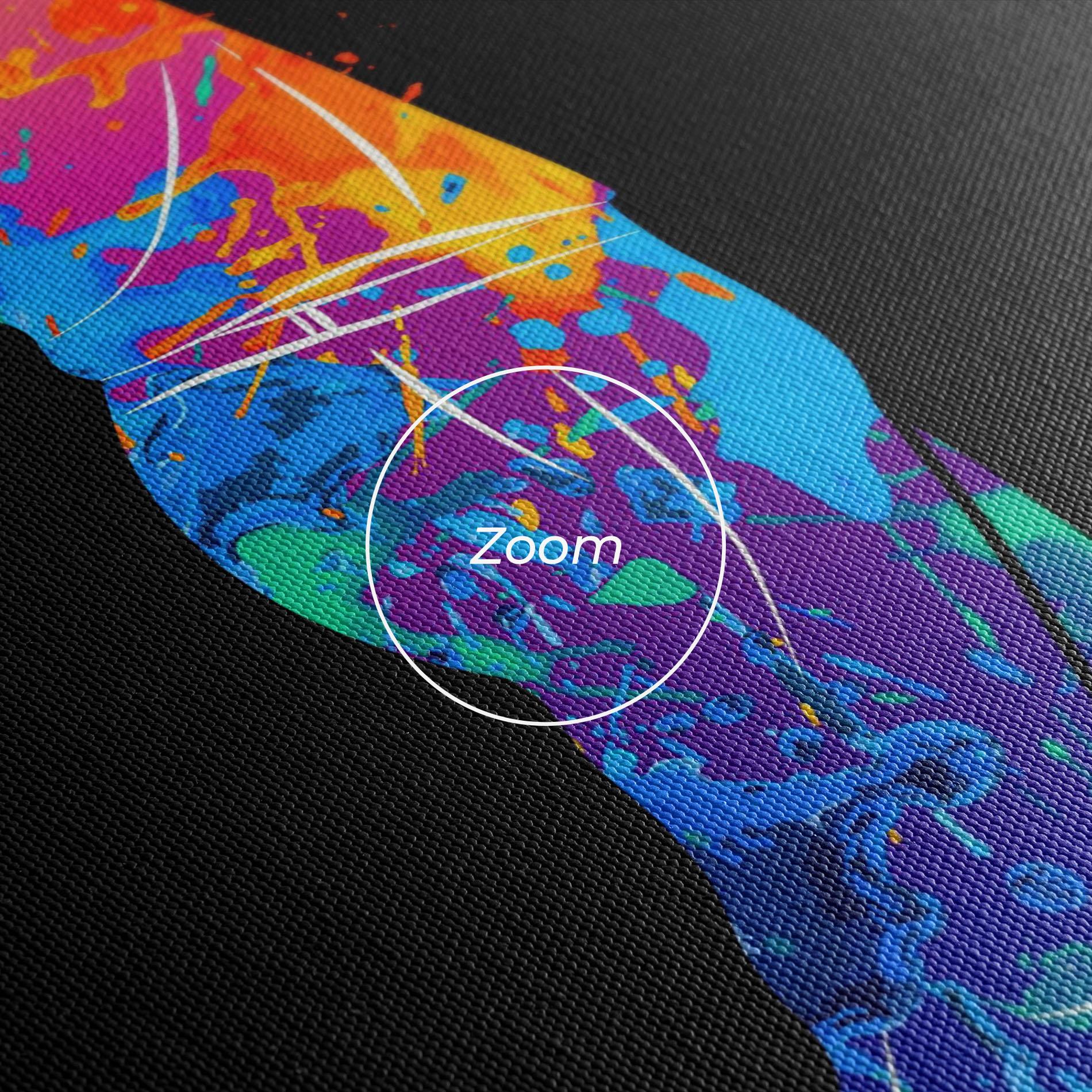 Vászonkép Color Mix Golf mockup 3