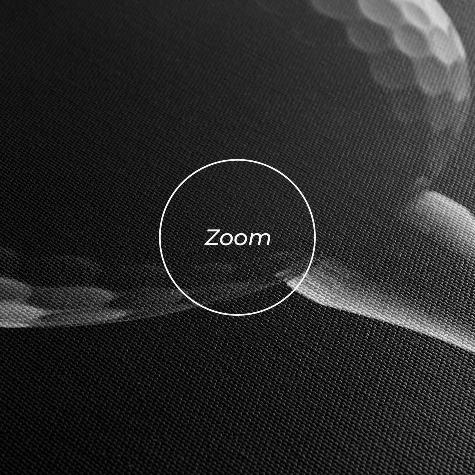 Vászonkép Golf Ball Black mockup 3