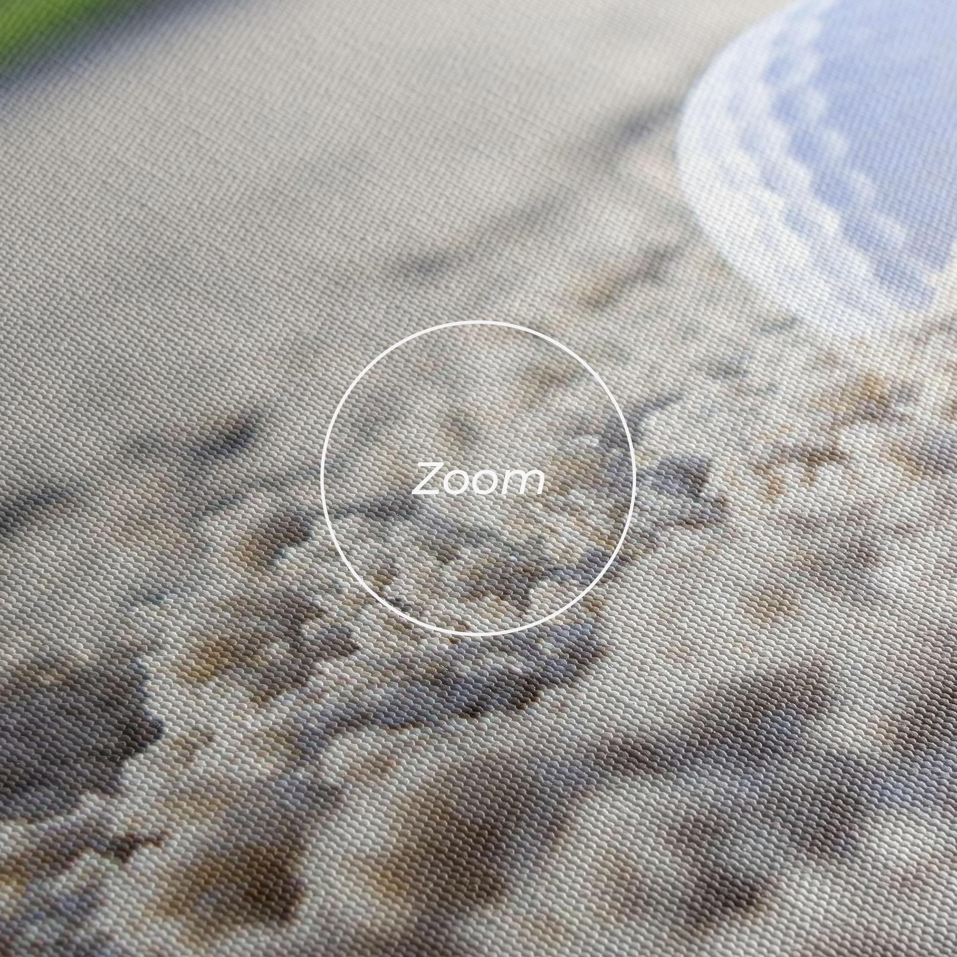 Vászonkép Golf Ball In Sand mockup 3