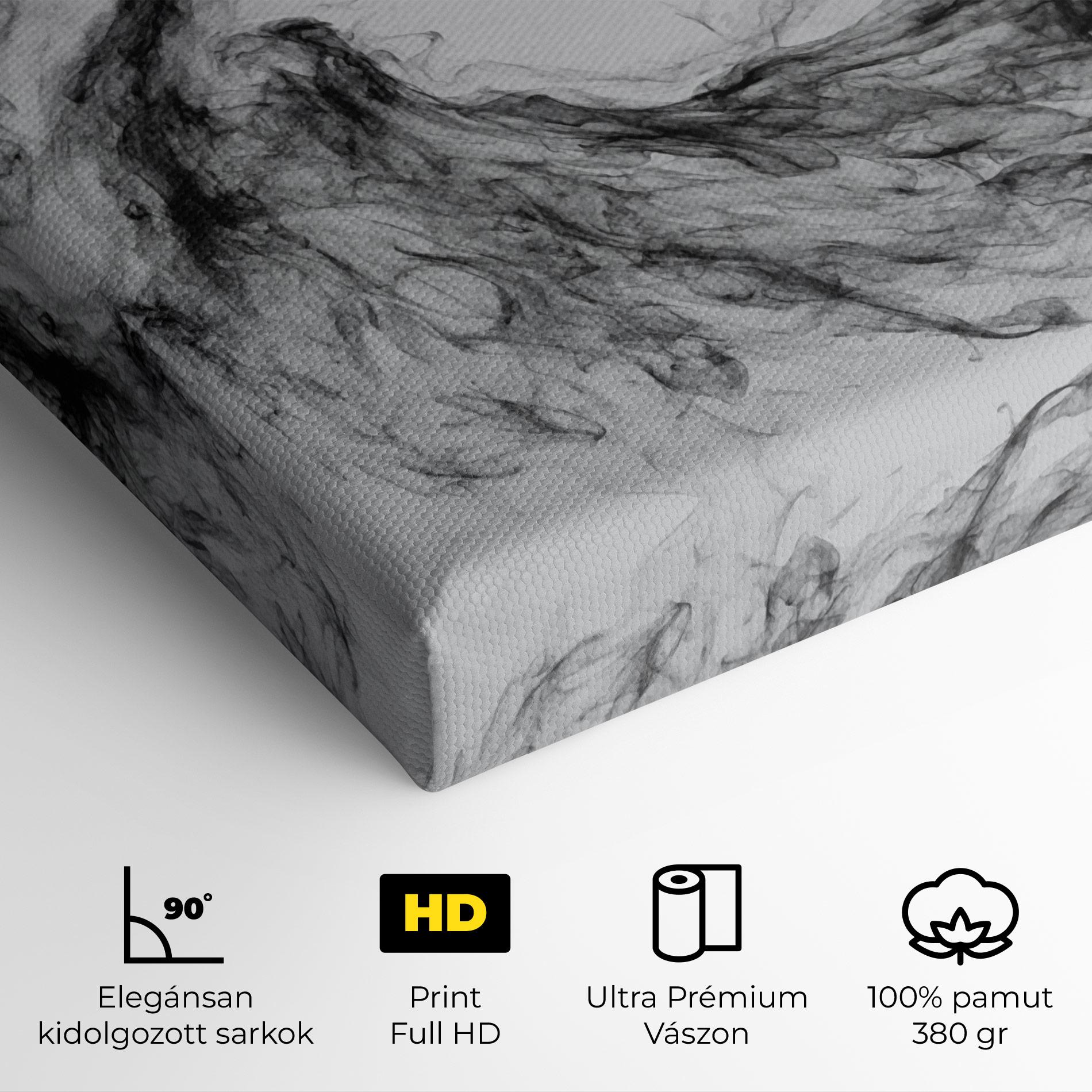 Vászonkép Black Smoke Golf mockup 4