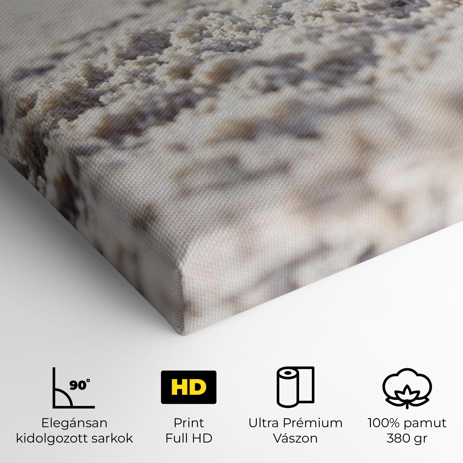 Vászonkép Golf Ball In Sand mockup 4