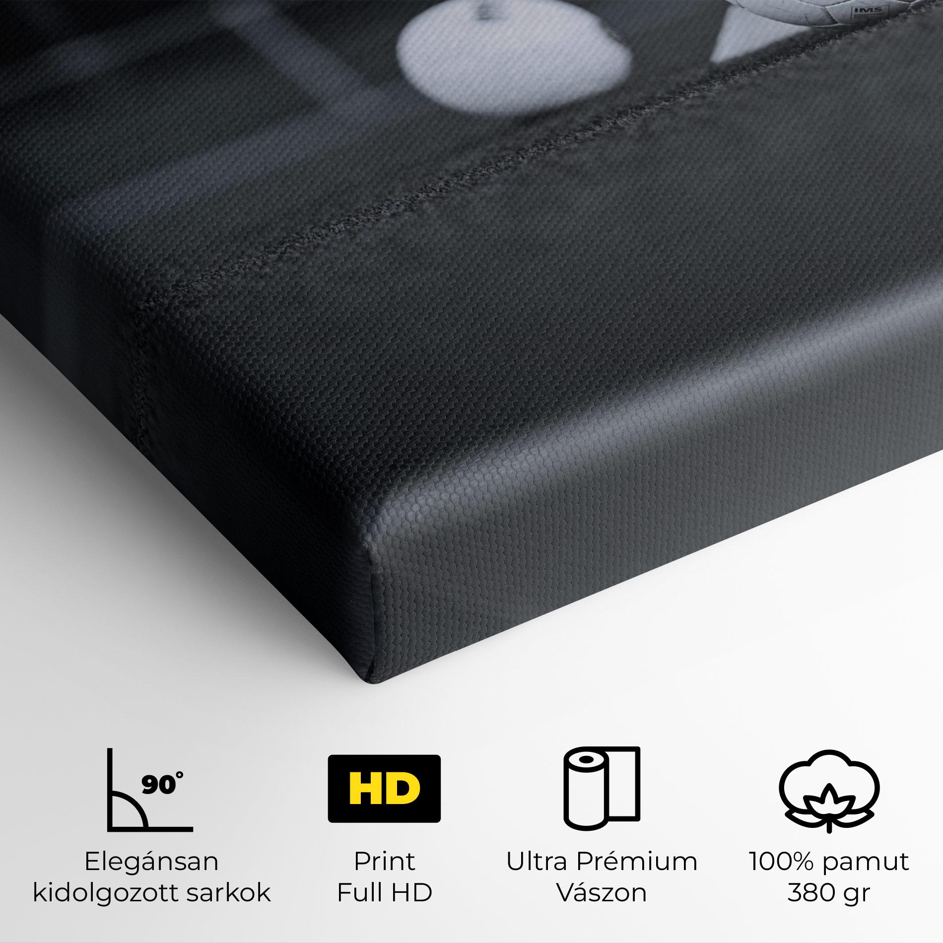 Vászonkép Golf Ball On Grey mockup 4