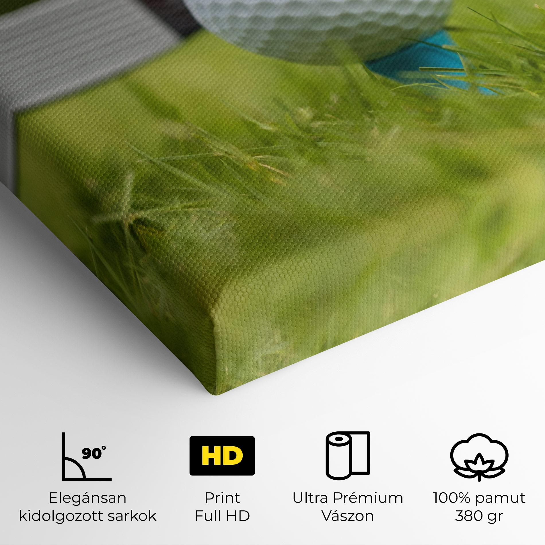 Vászonkép Golf Ball Tee mockup 4