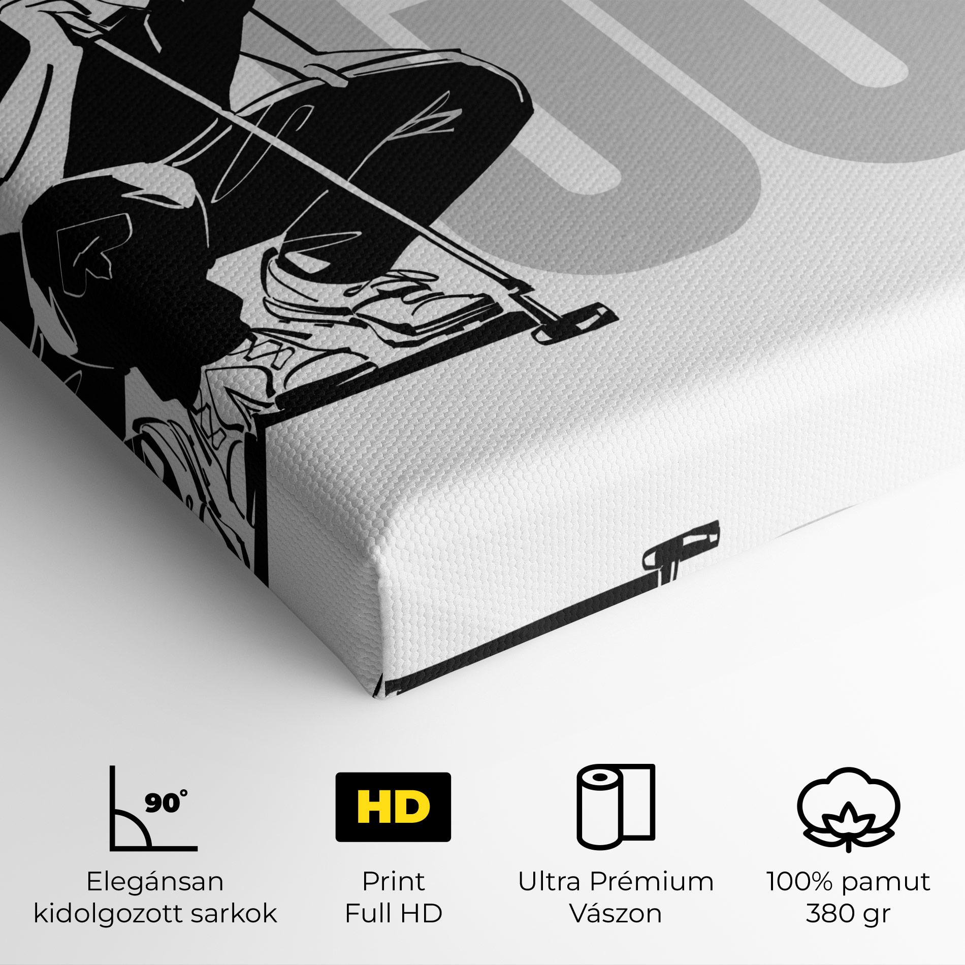 Vászonkép Golf mockup 4