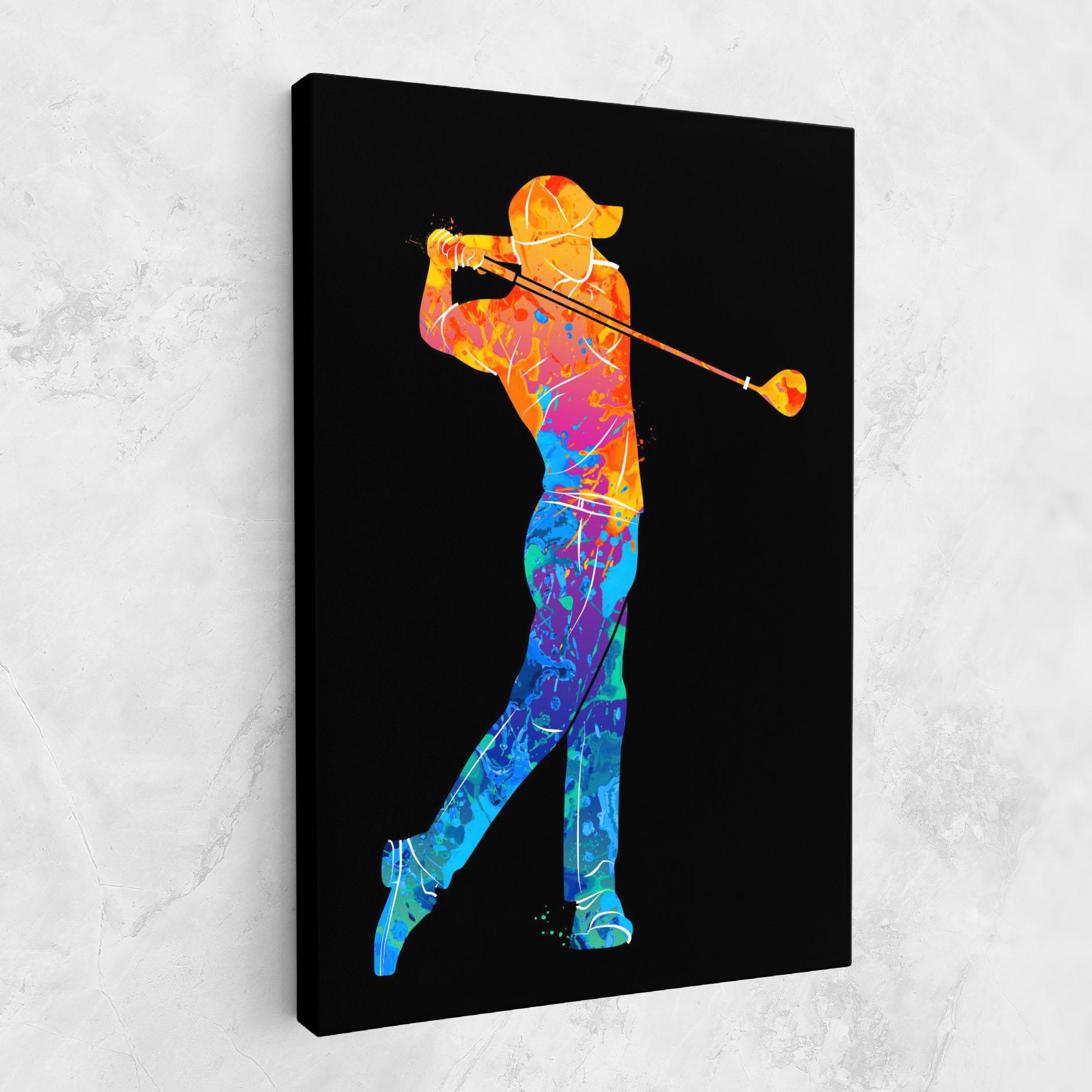 Vászonkép Color Mix Golf mockup 1