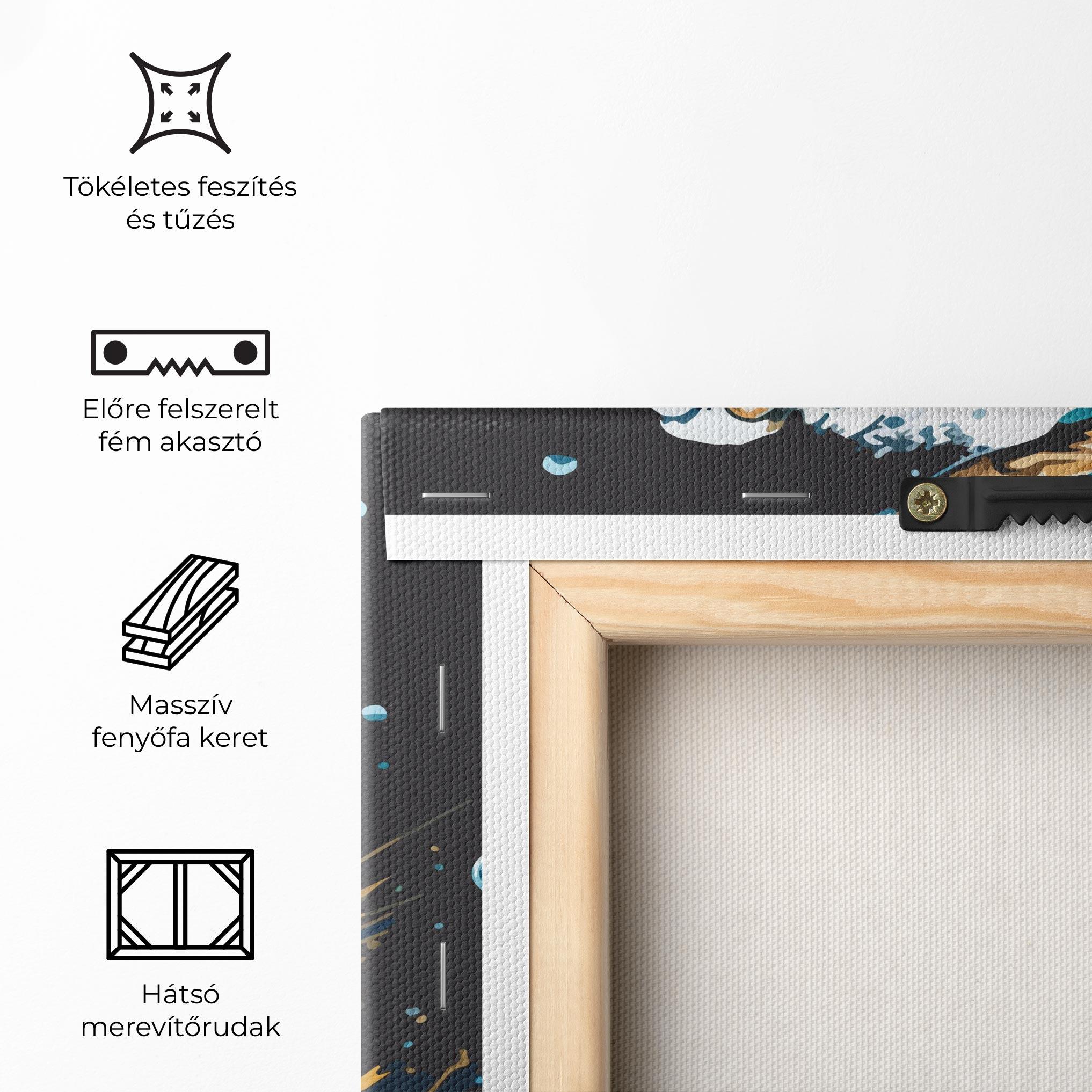 Vászonkép Golf On Grey mockup 5