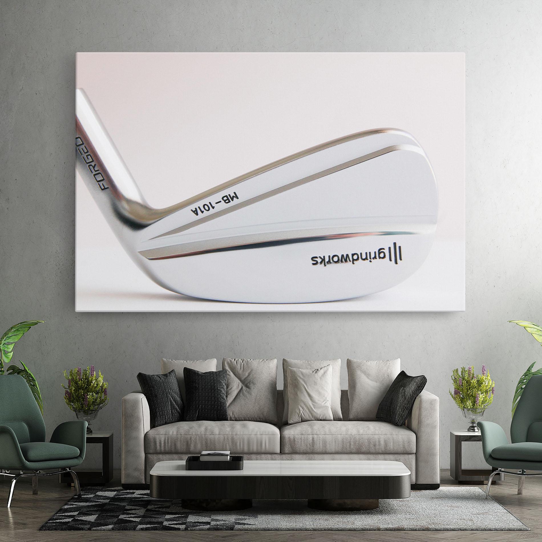Vászonkép Shiny Golf Club mockup 7