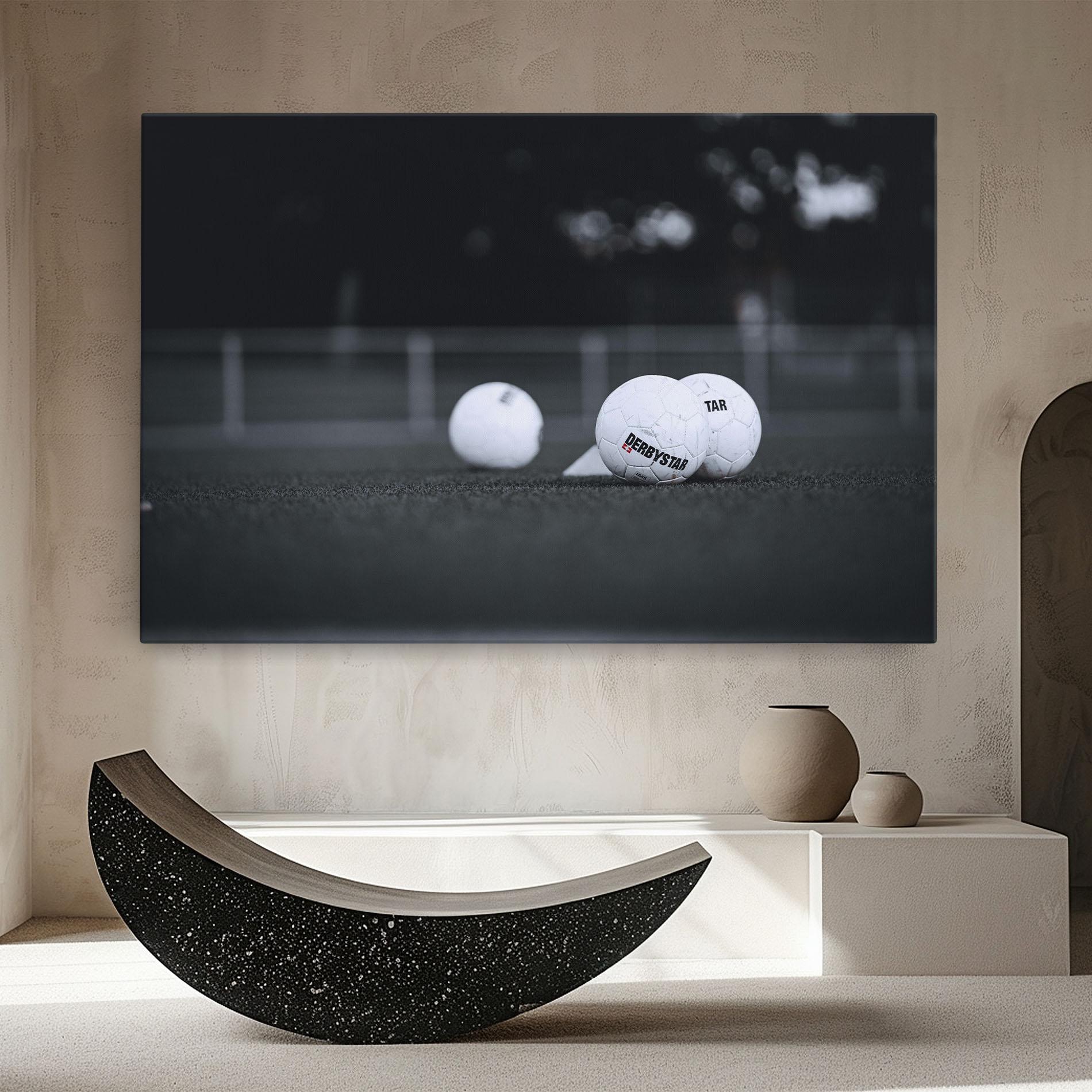 Vászonkép Golf Ball On Grey mockup 8