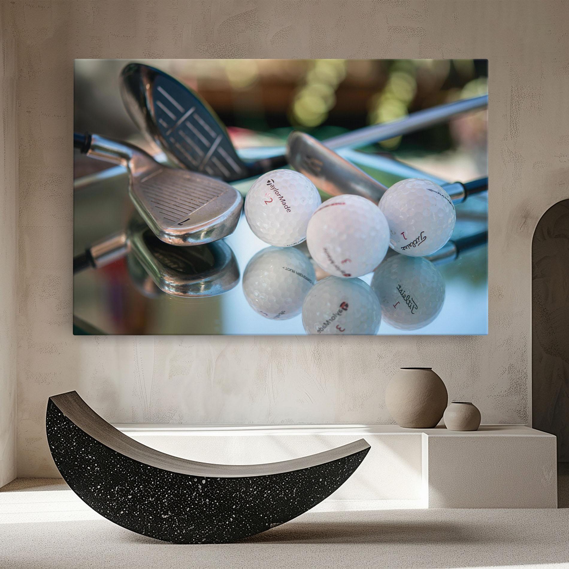 Vászonkép Golf Balls Set mockup 8